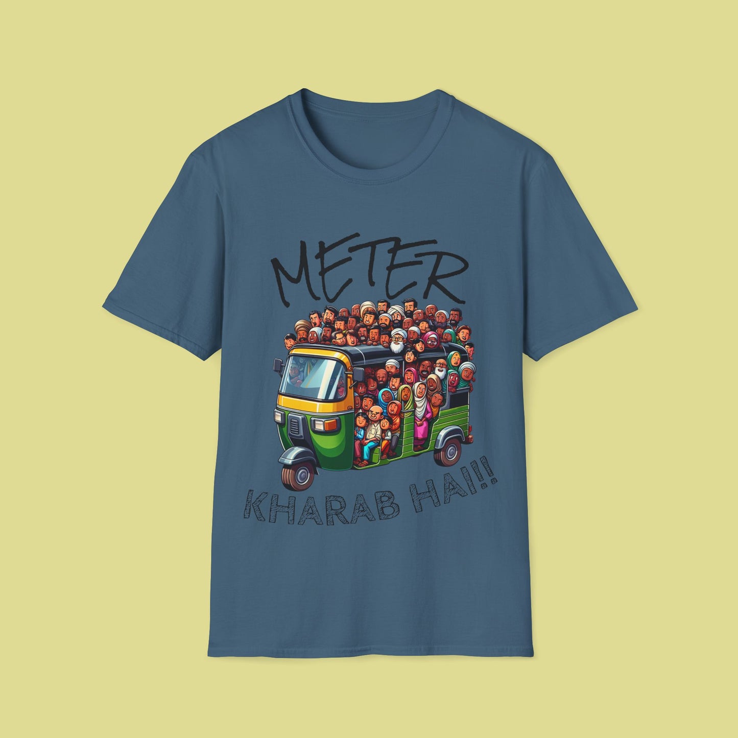 Funny Auto Rickshaw Meter T-Shirt