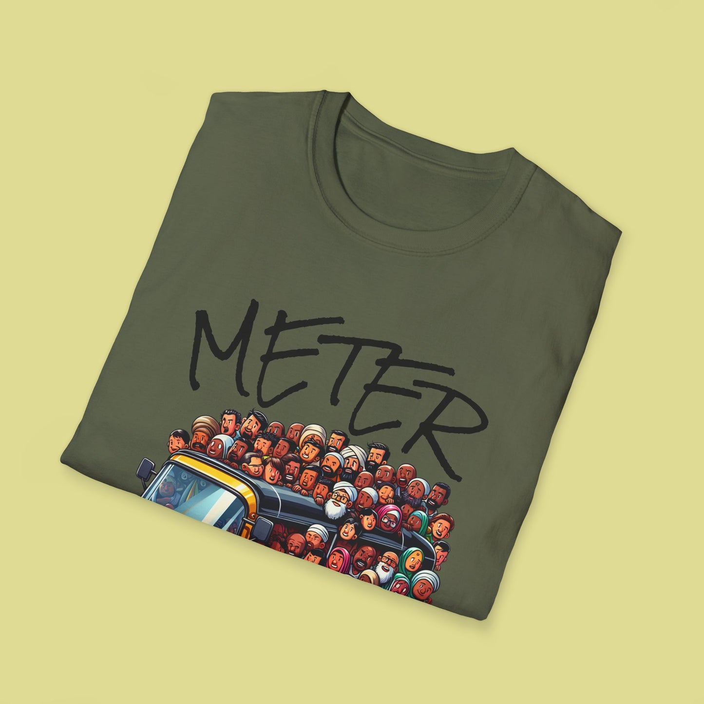 Funny Auto Rickshaw Meter T-Shirt