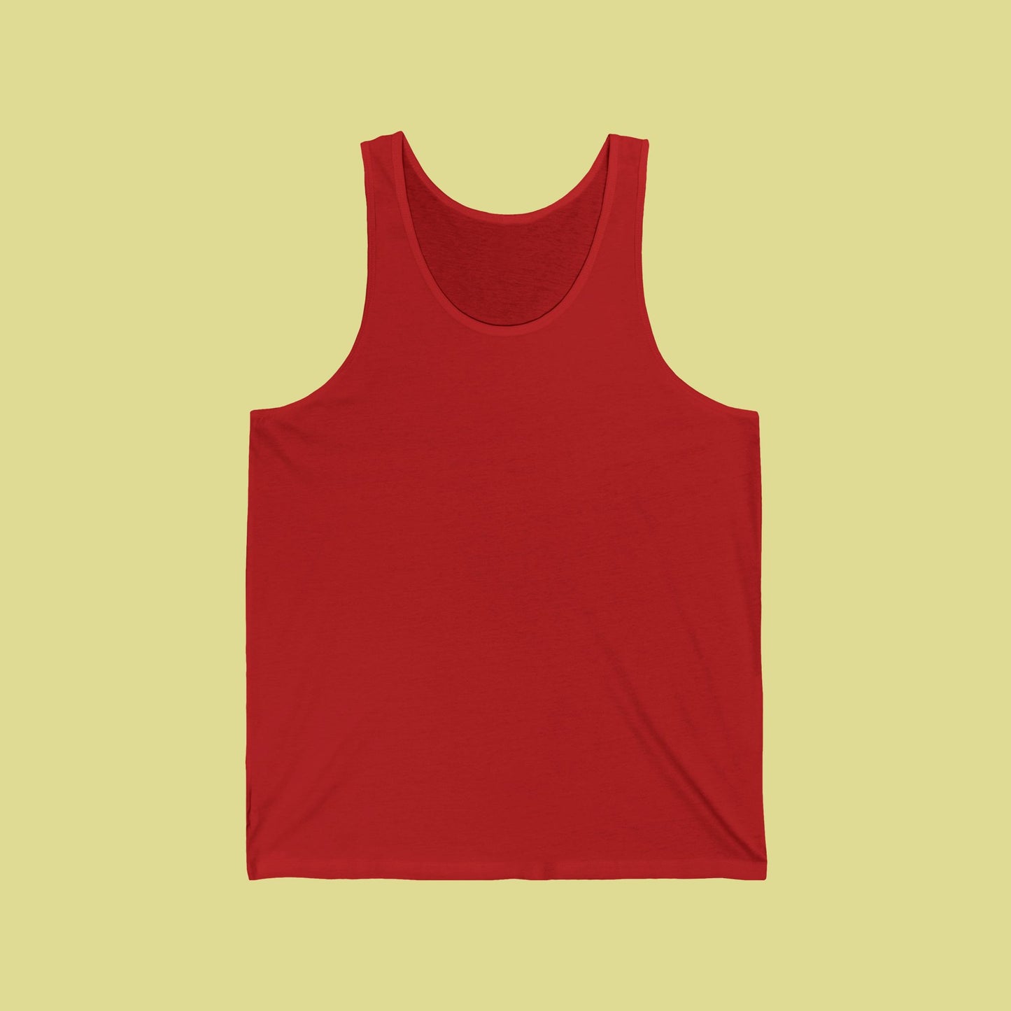 Nattil Evideya Unisex Jersey Tank - Fun Tropical Design for Warm Days