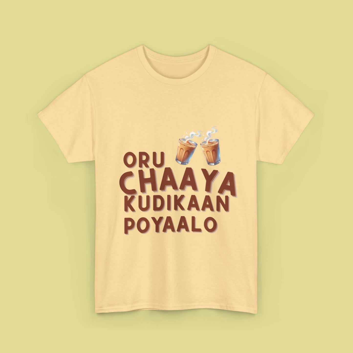 'Oru Chaaya Kudikaan Poyaalo' T-shirt - Perfect for Tea Lovers