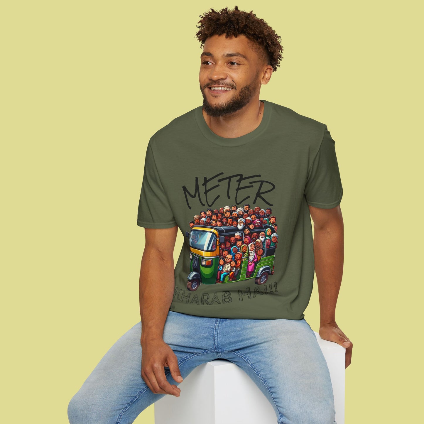 Funny Auto Rickshaw Meter T-Shirt