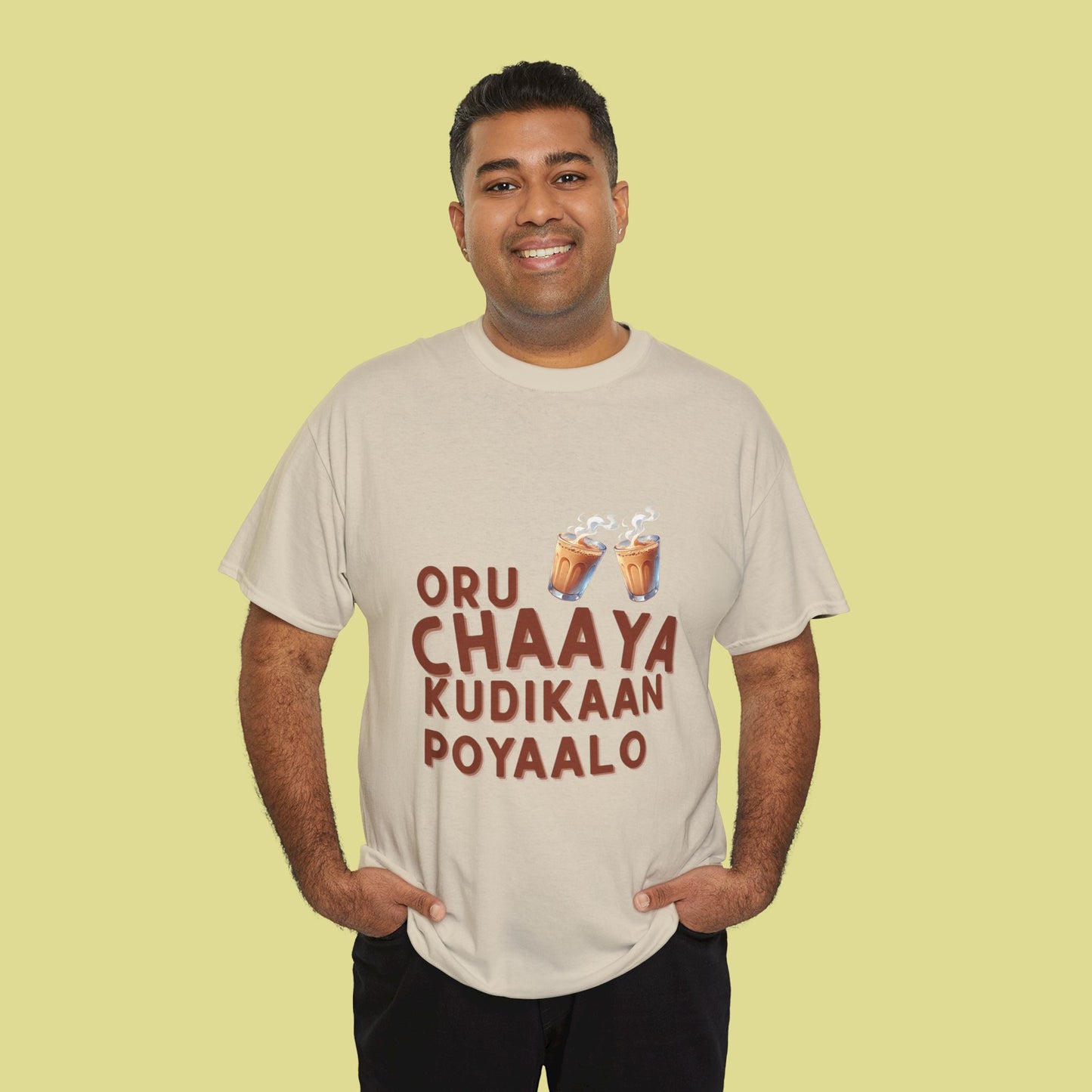 'Oru Chaaya Kudikaan Poyaalo' T-shirt - Perfect for Tea Lovers