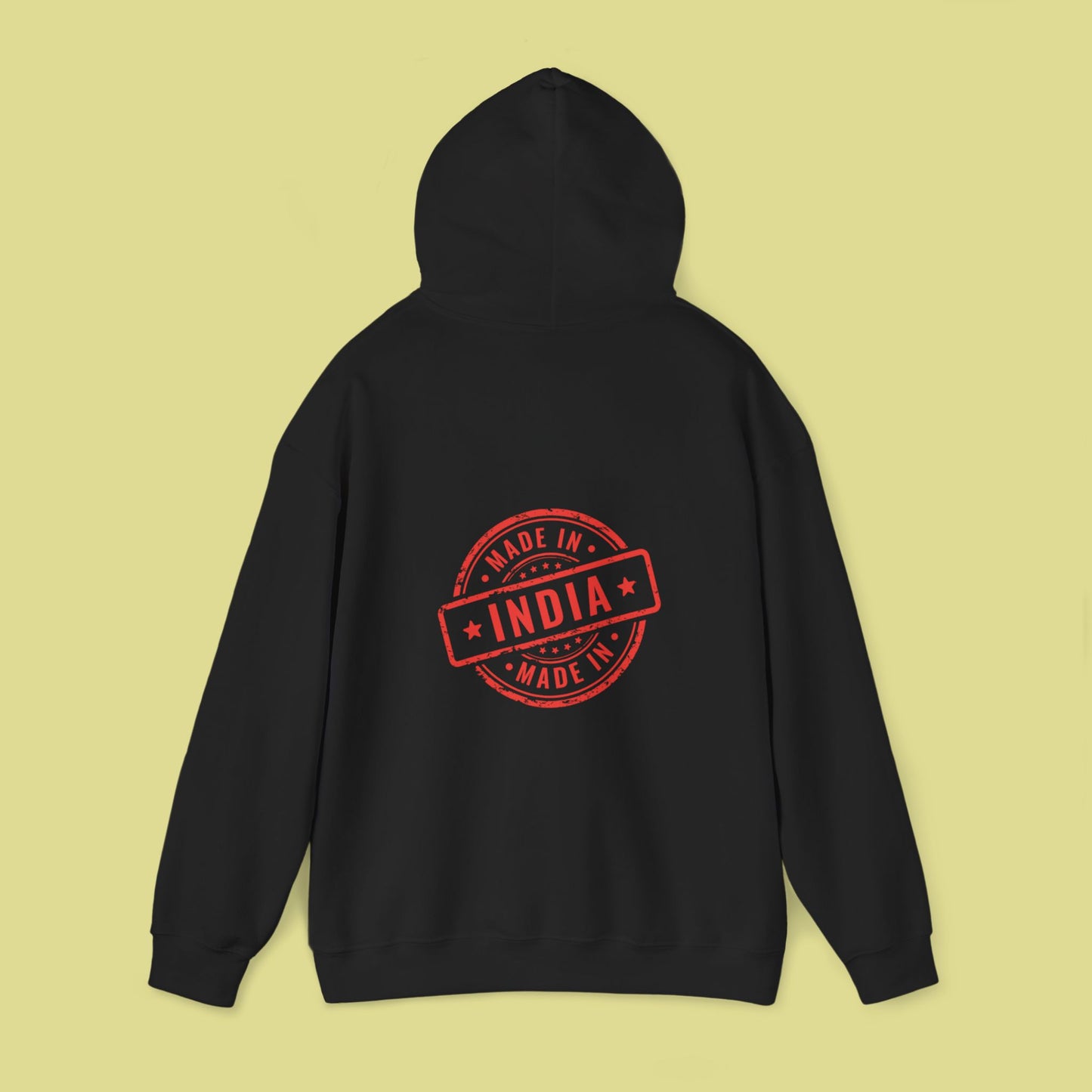 Made in India Unisex Hoodie | Cozy Sweatshirt for Casual Wear | Perfect Gift for Holidays, Travel, and Everyday Comfort