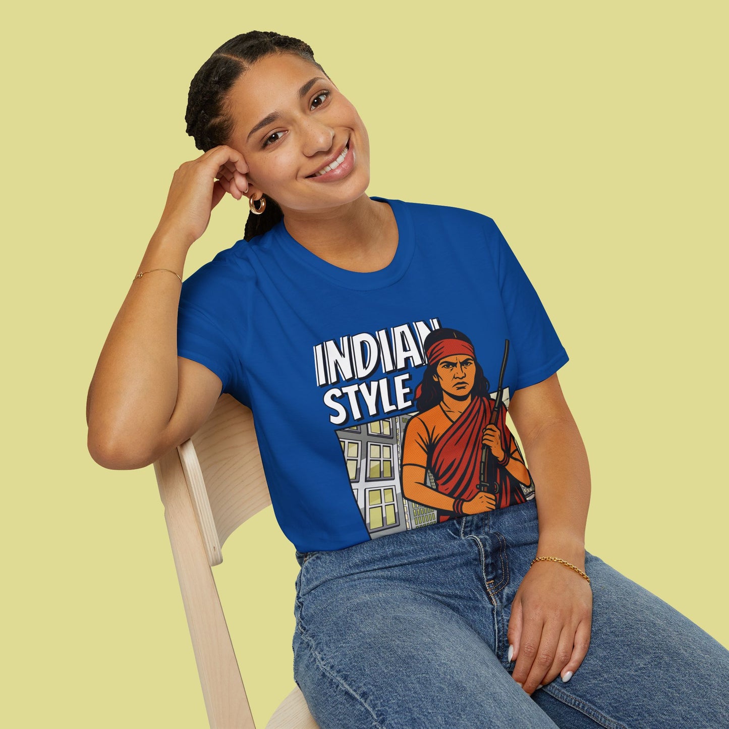 Phoolan Devi Indian Style T-Shirt