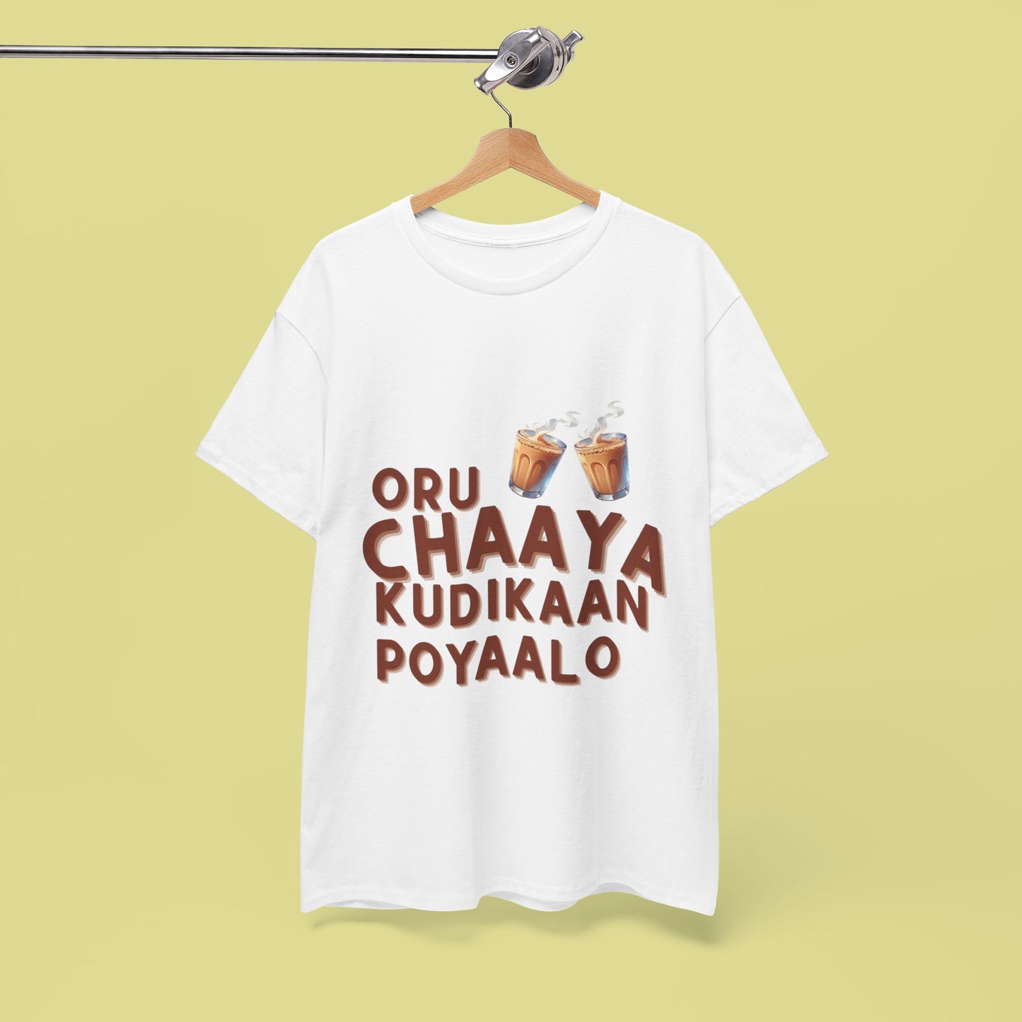 'Oru Chaaya Kudikaan Poyaalo' T-shirt - Perfect for Tea Lovers