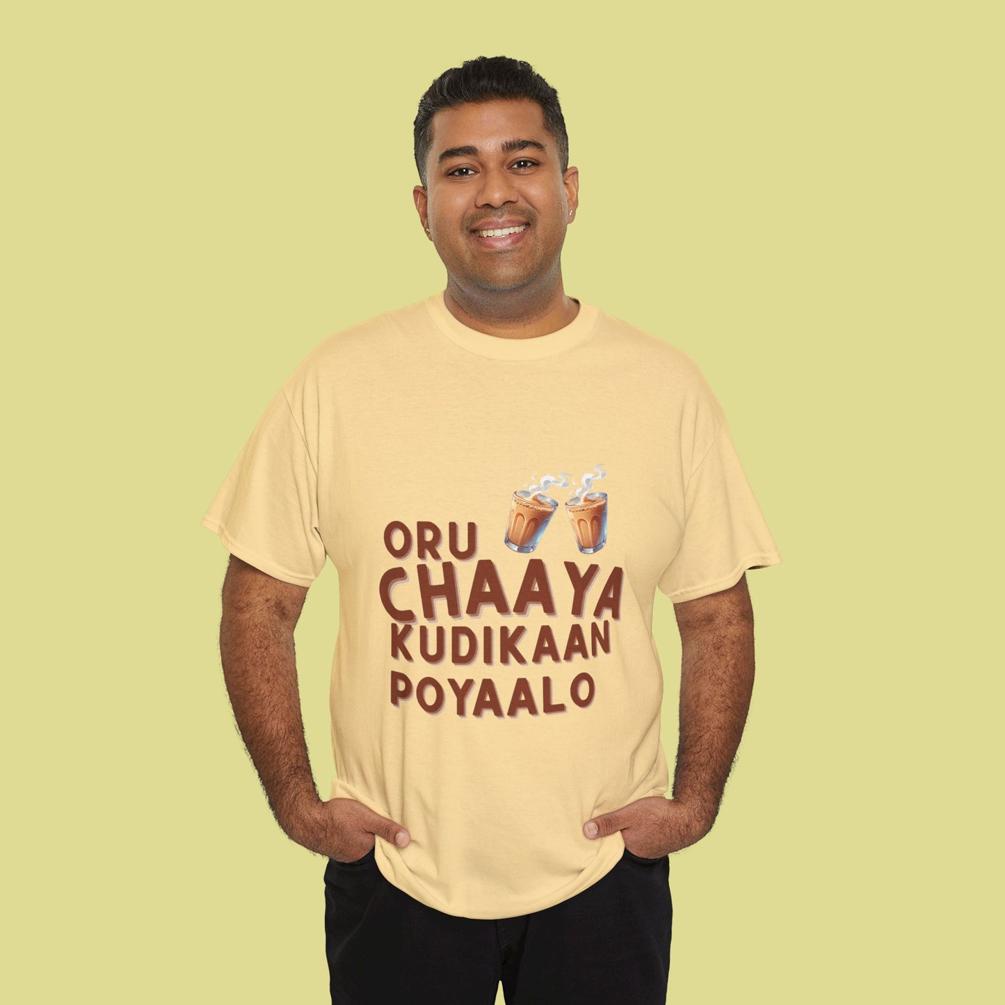 'Oru Chaaya Kudikaan Poyaalo' T-shirt - Perfect for Tea Lovers