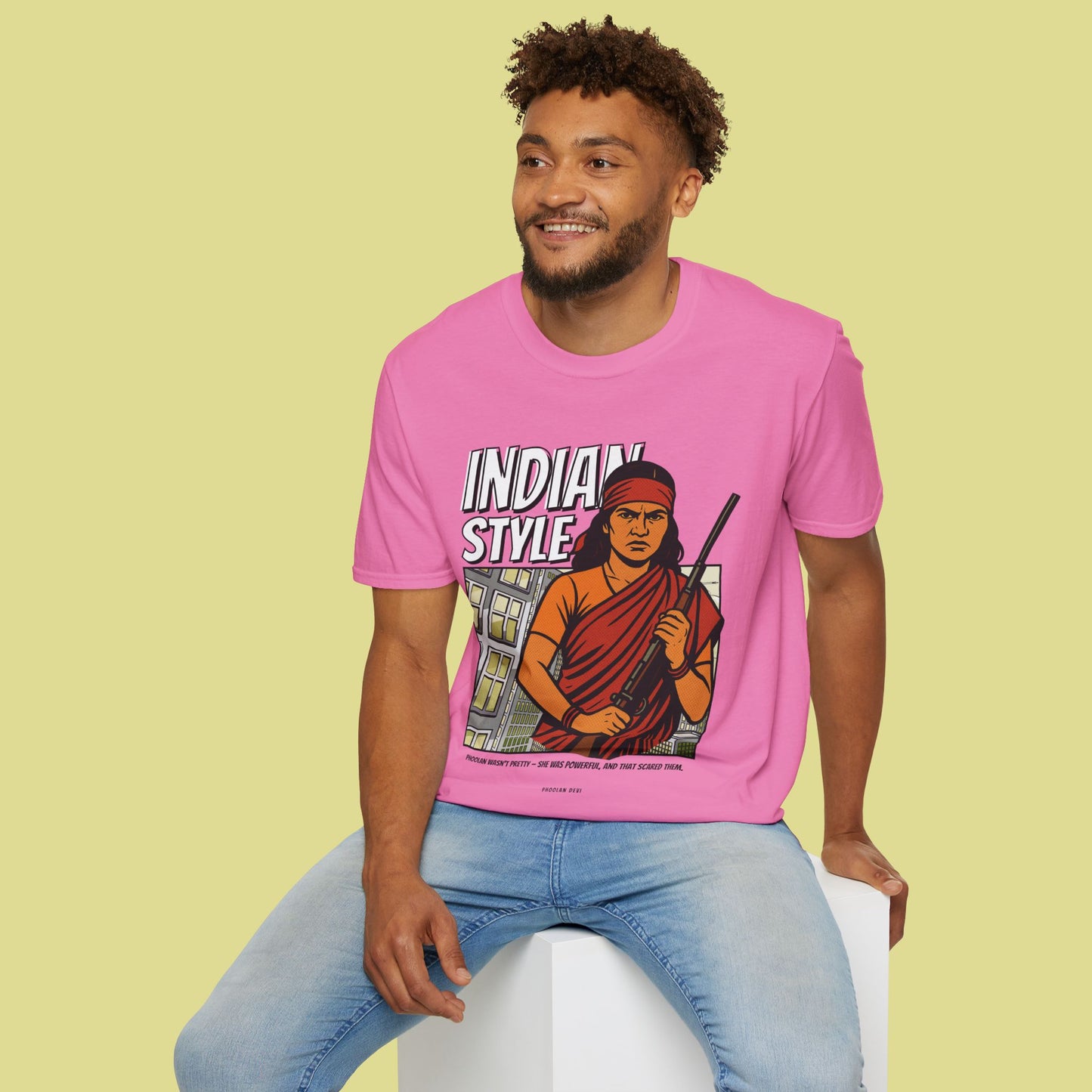 Phoolan Devi Indian Style T-Shirt