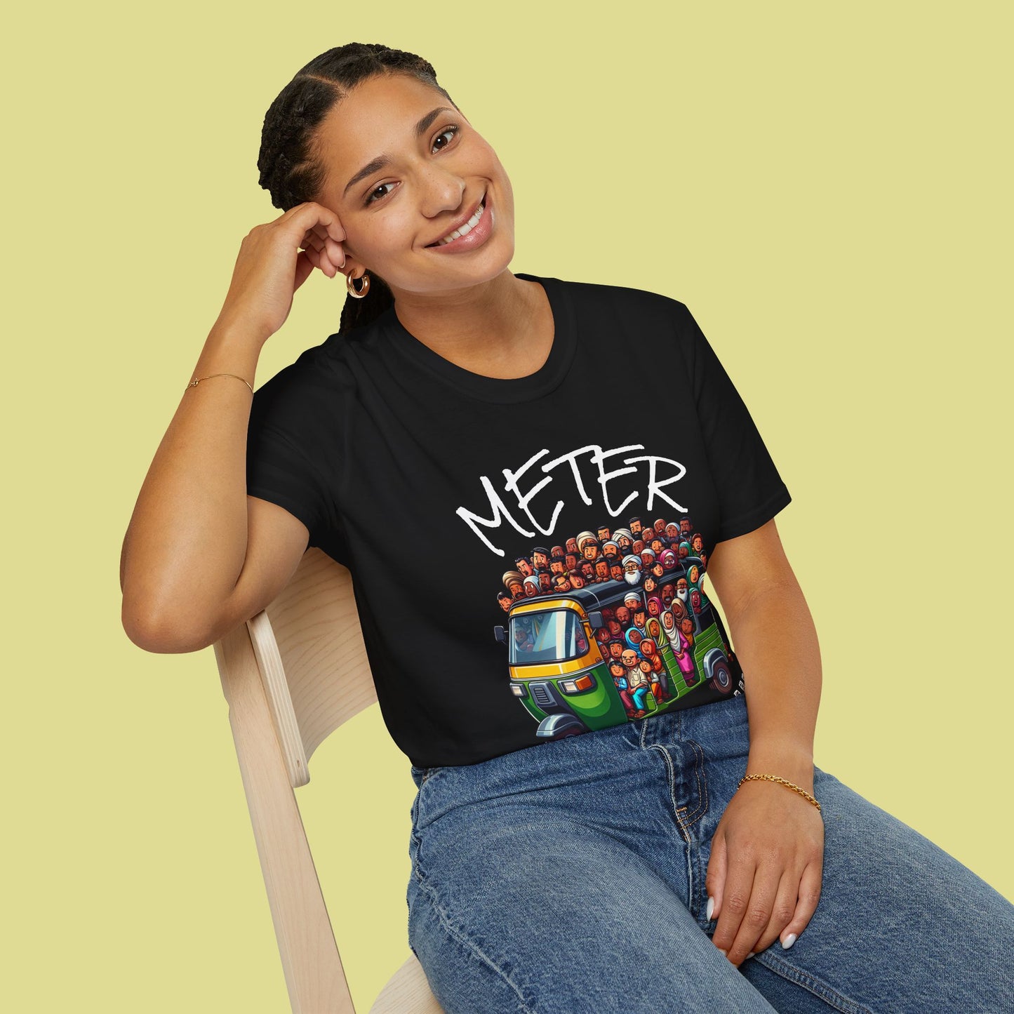 Funny Auto Rickshaw Meter T-Shirt