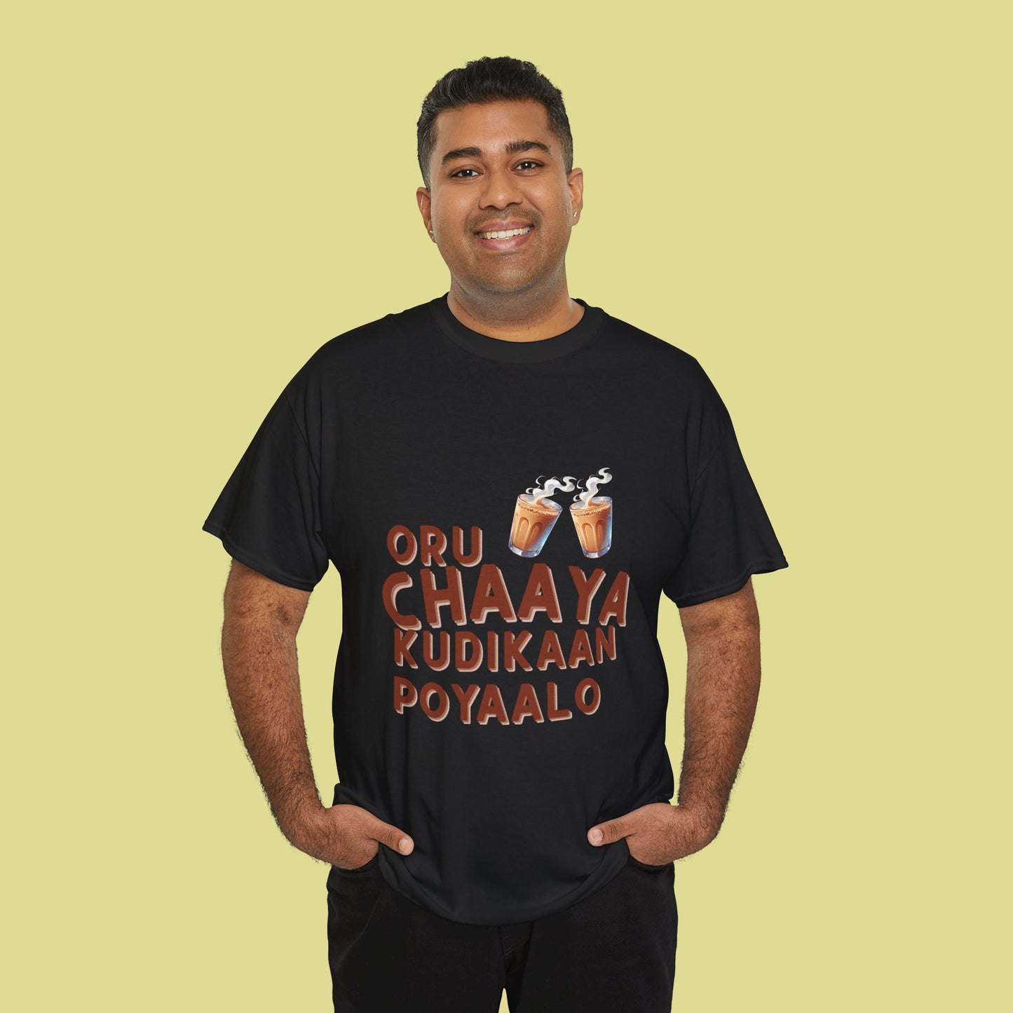 'Oru Chaaya Kudikaan Poyaalo'  T-shirt - Perfect for Tea Lovers