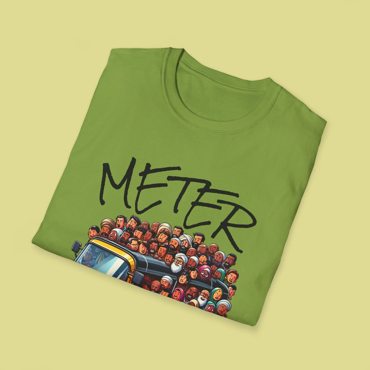 Funny Auto Rickshaw Meter T-Shirt