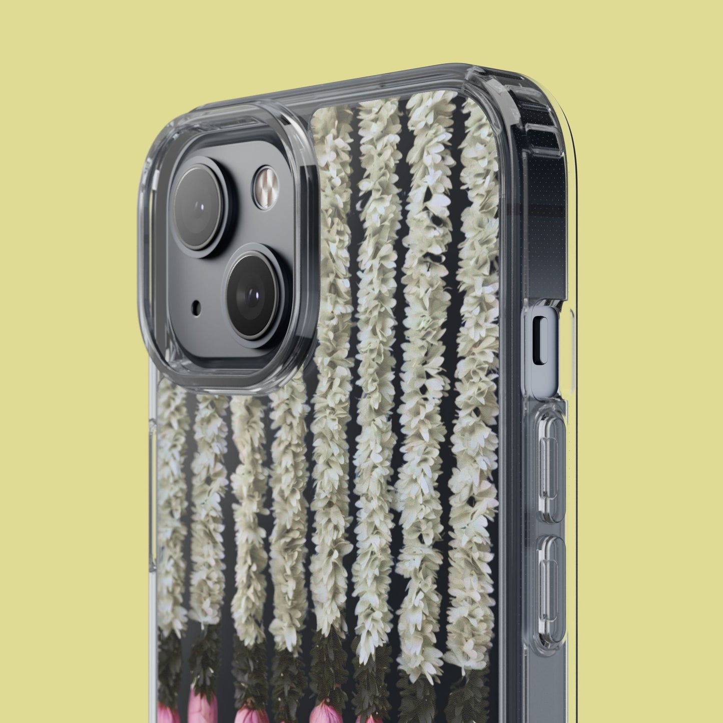 Floral Clear Phone Case - Elegant Flower Design for Spring