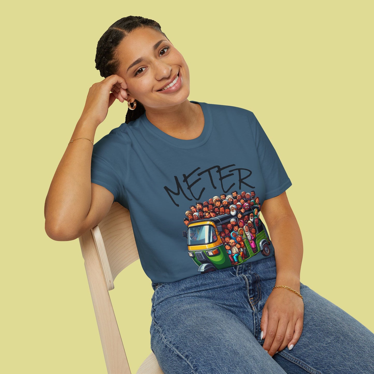 Funny Auto Rickshaw Meter T-Shirt