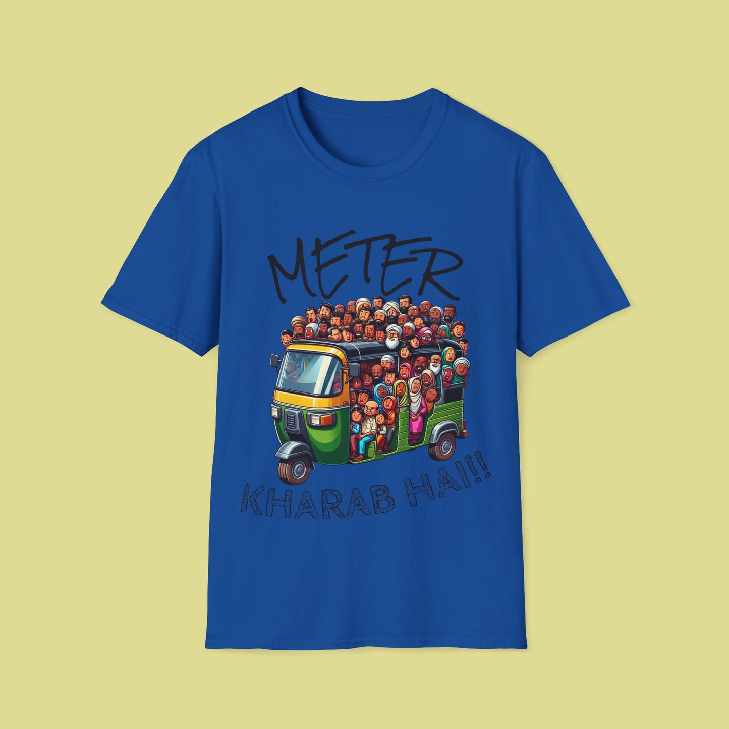 Funny Auto Rickshaw Meter T-Shirt