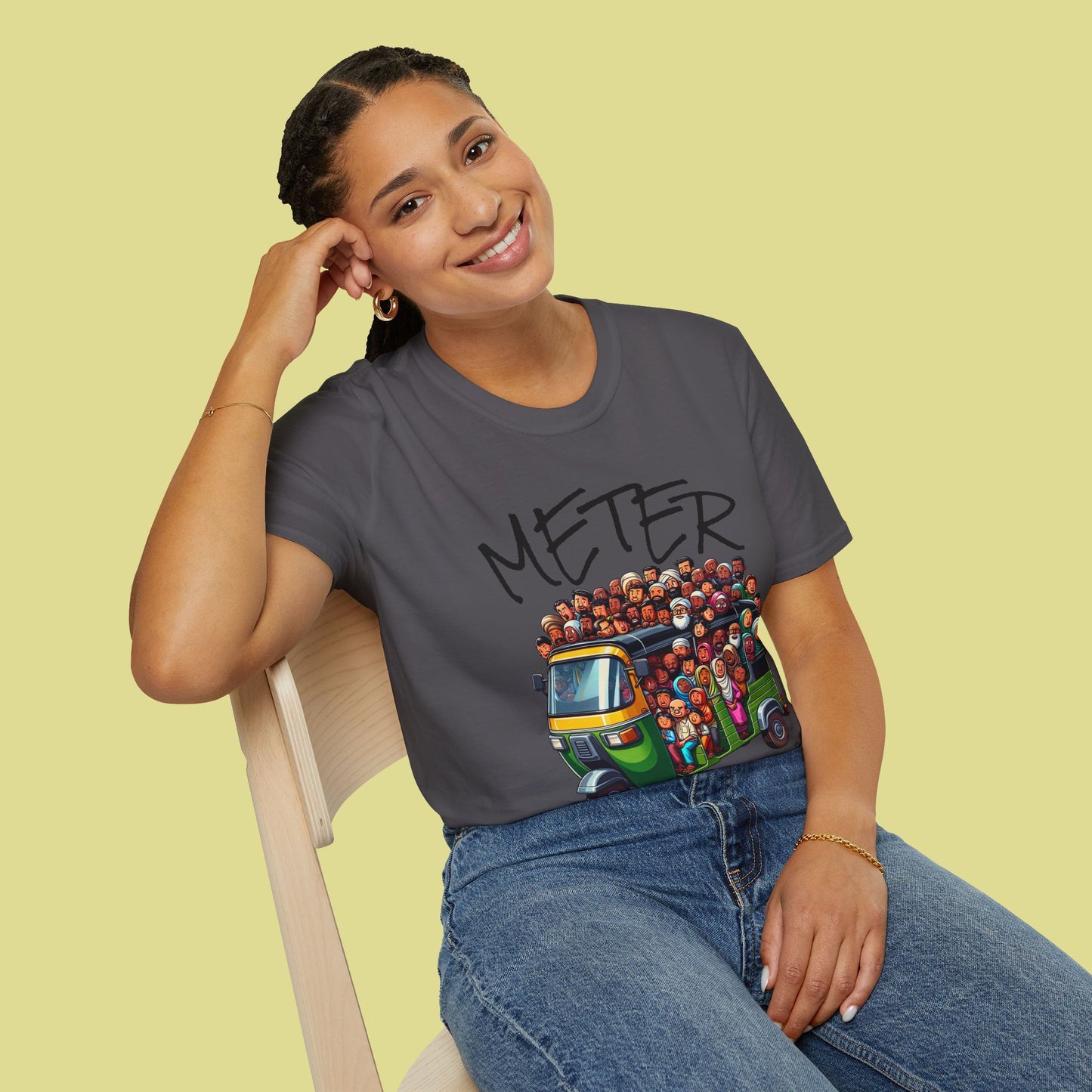 Funny Auto Rickshaw Meter T-Shirt