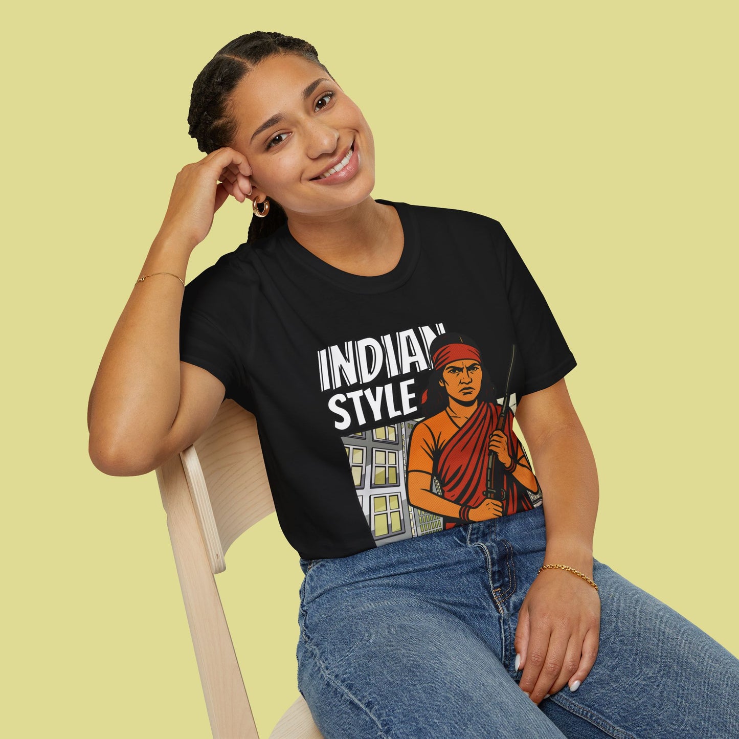 Phoolan Devi Indian Style T-Shirt