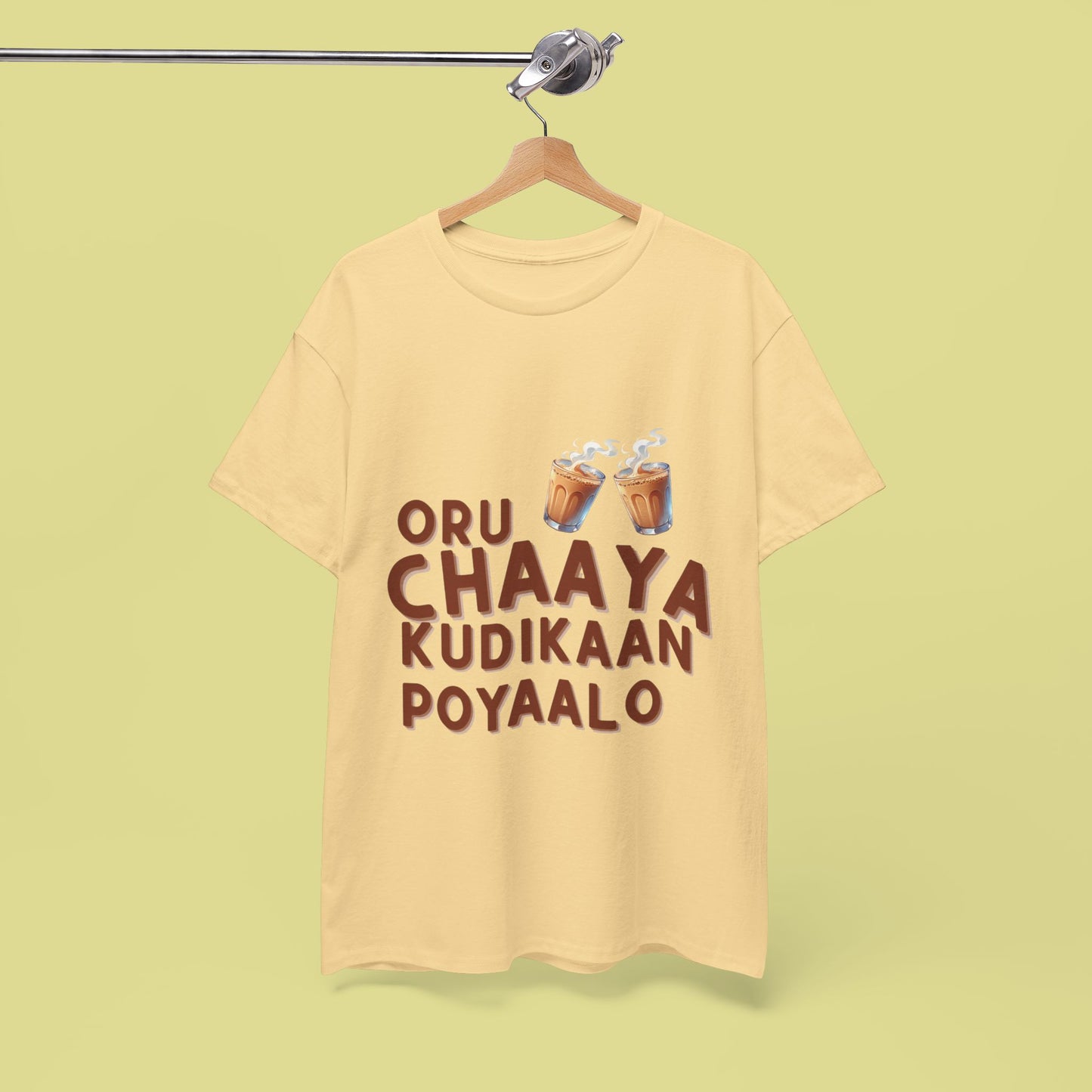 'Oru Chaaya Kudikaan Poyaalo'  T-shirt - Perfect for Tea Lovers
