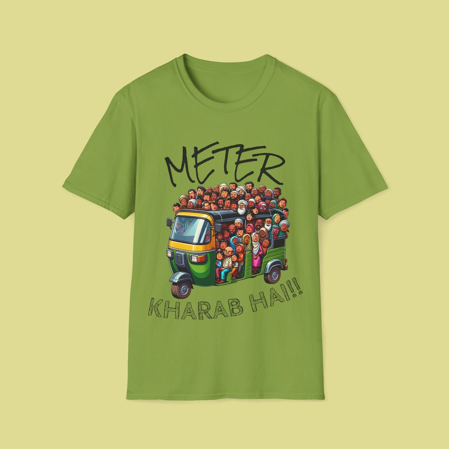 Funny Auto Rickshaw Meter T-Shirt