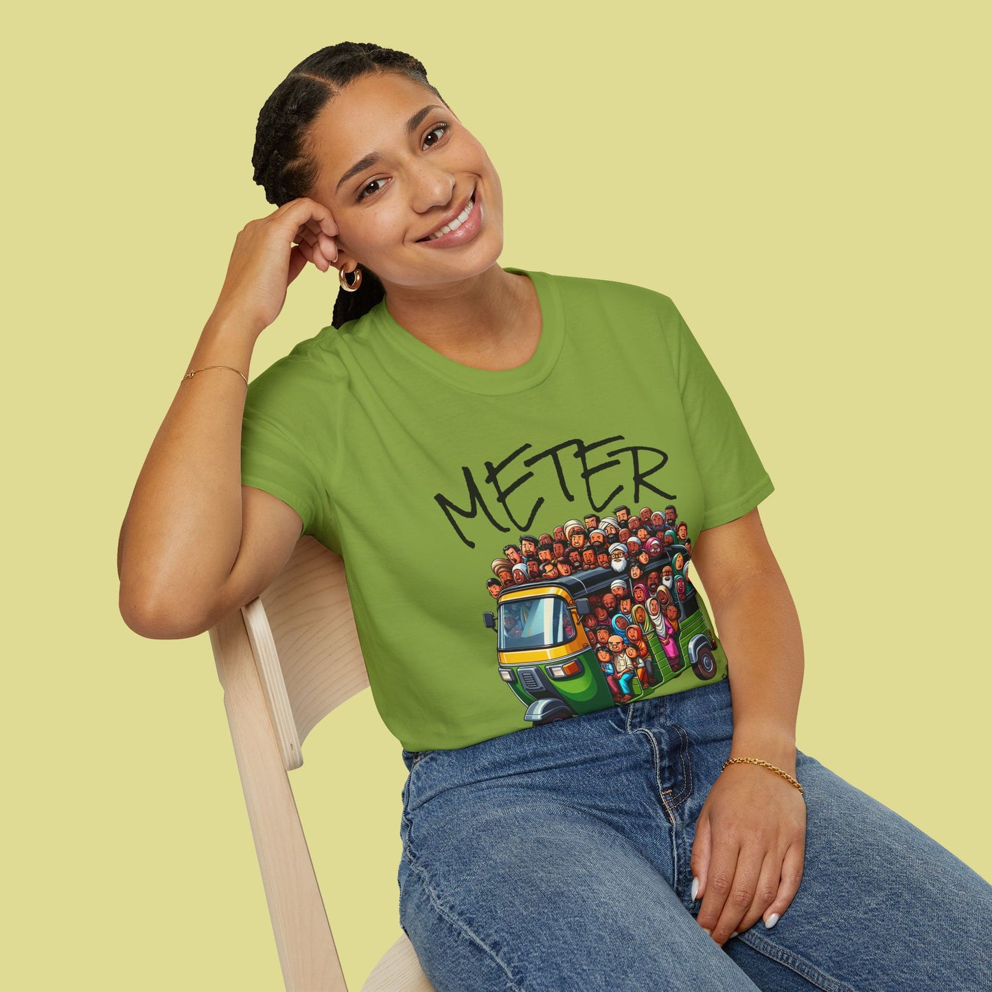 Funny Auto Rickshaw Meter T-Shirt