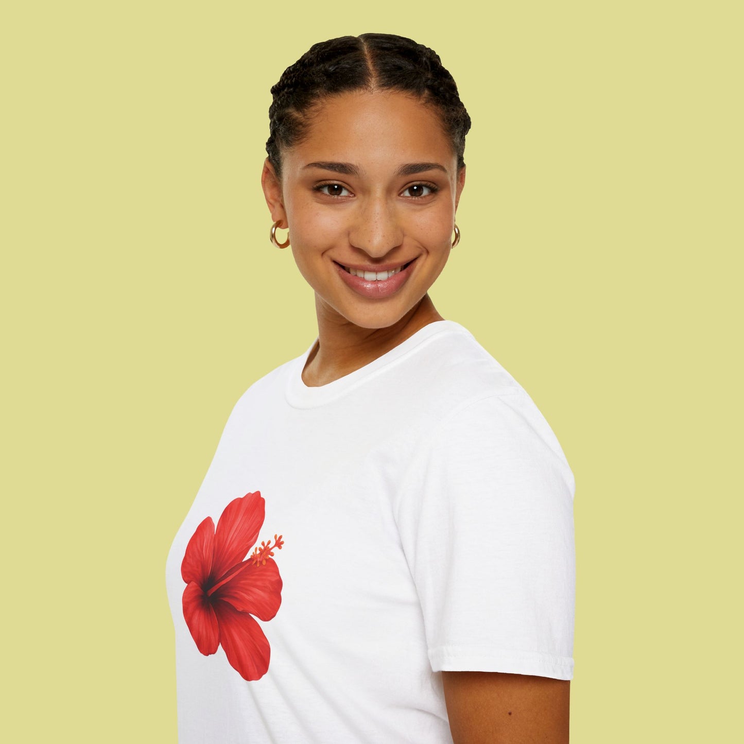 Vibrant Floral Women T-Shirt