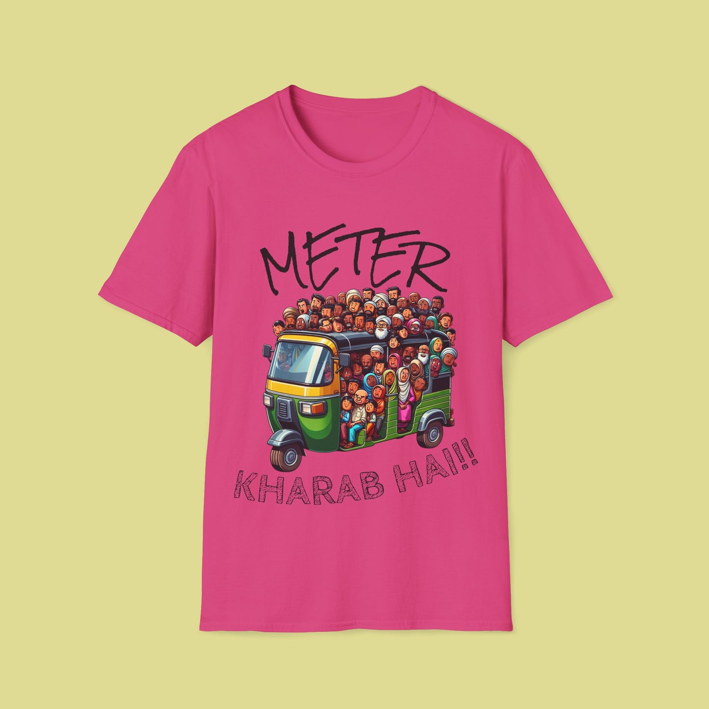 Funny Auto Rickshaw Meter T-Shirt