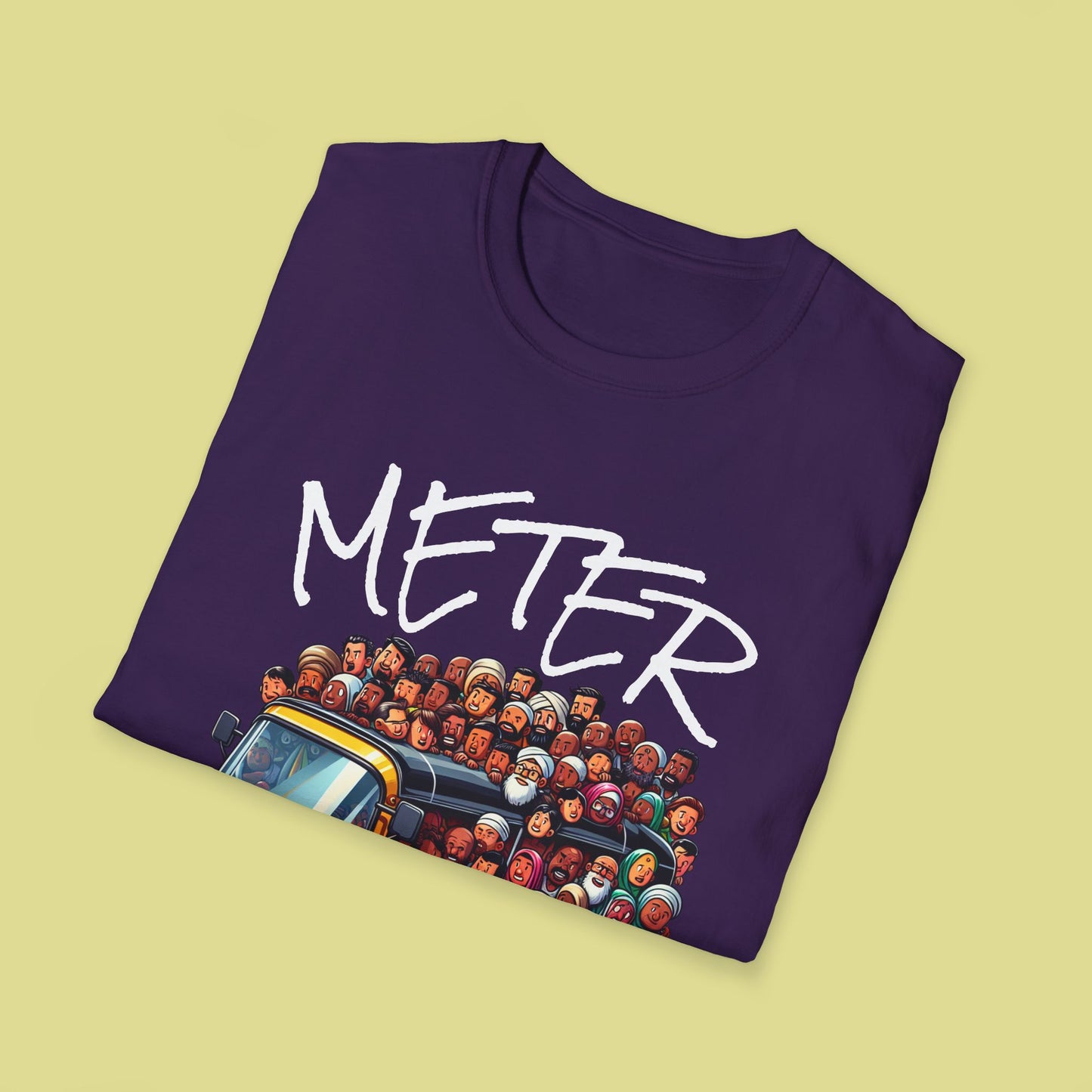 Funny Auto Rickshaw Meter T-Shirt