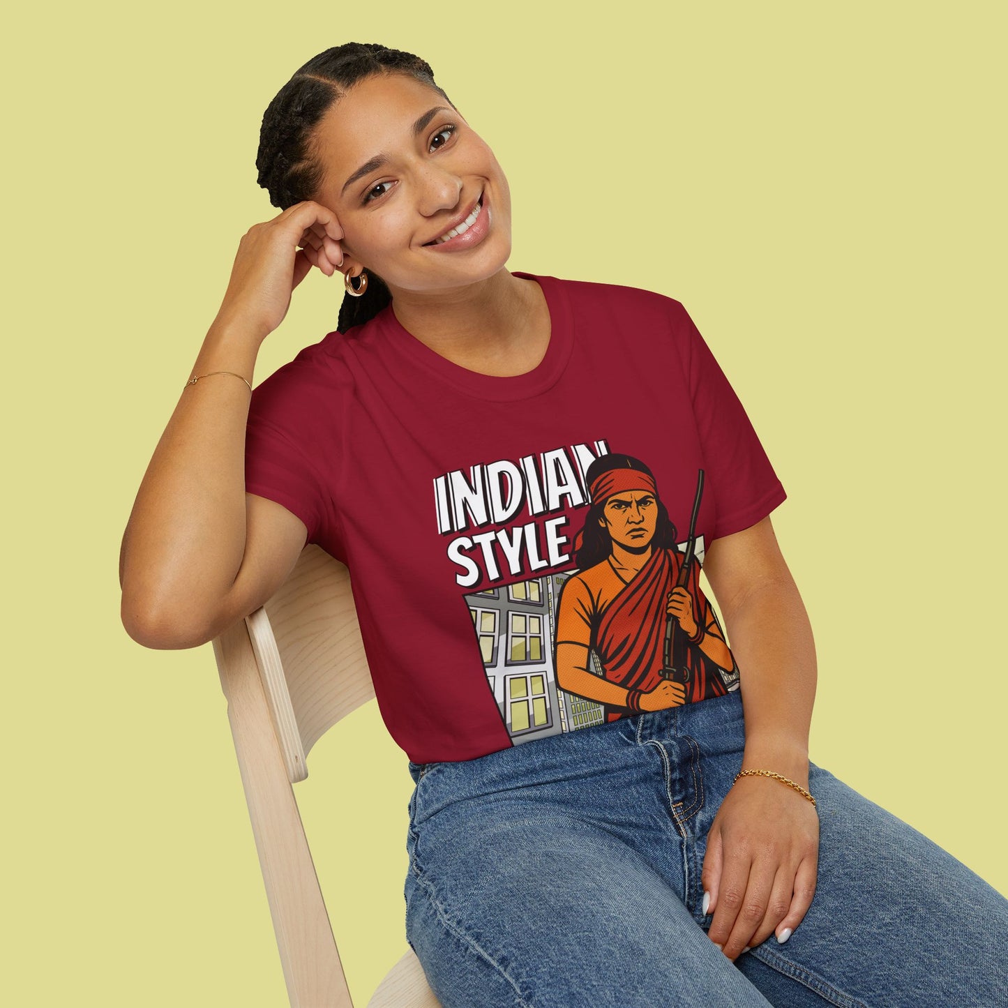 Phoolan Devi Indian Style T-Shirt