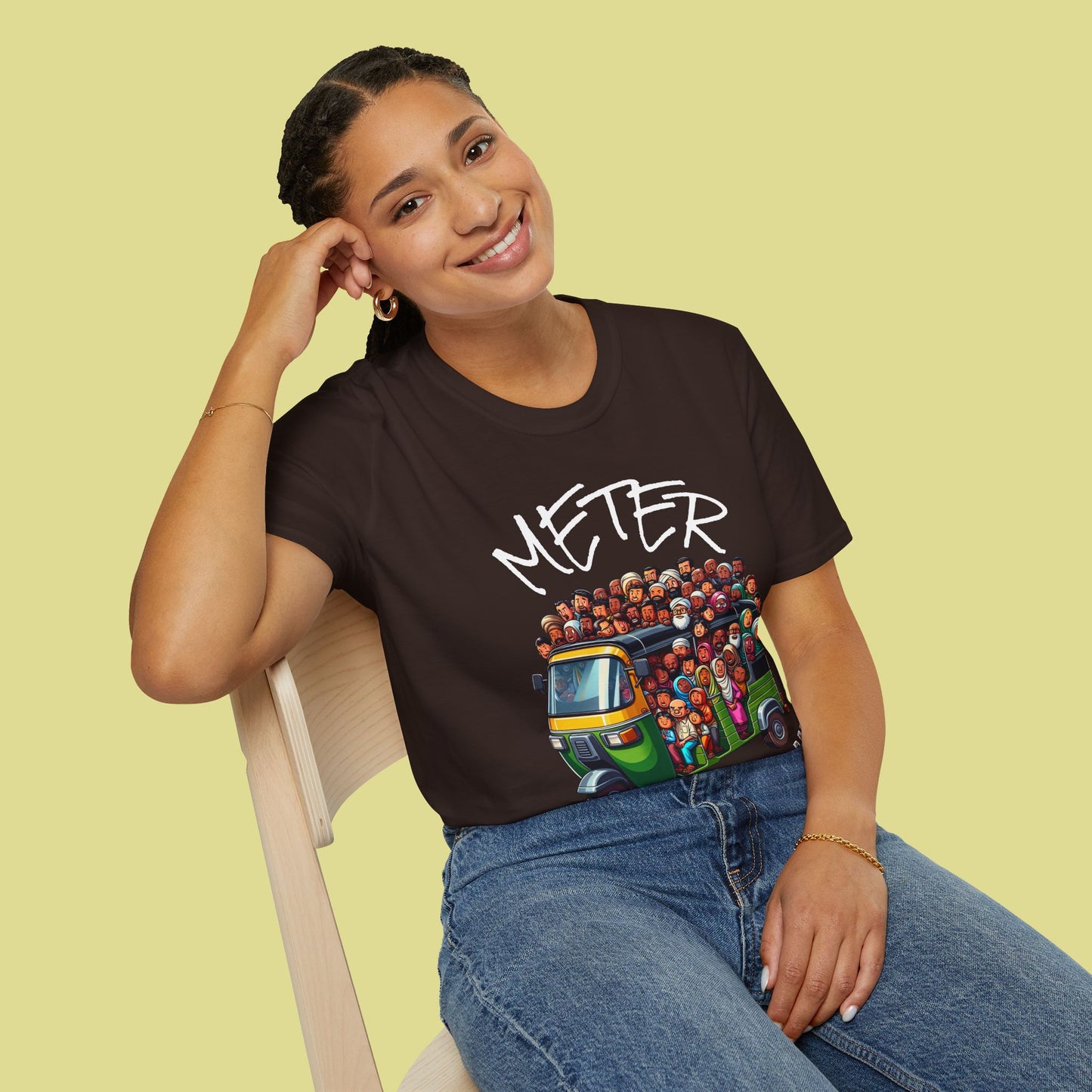 Funny Auto Rickshaw Meter T-Shirt