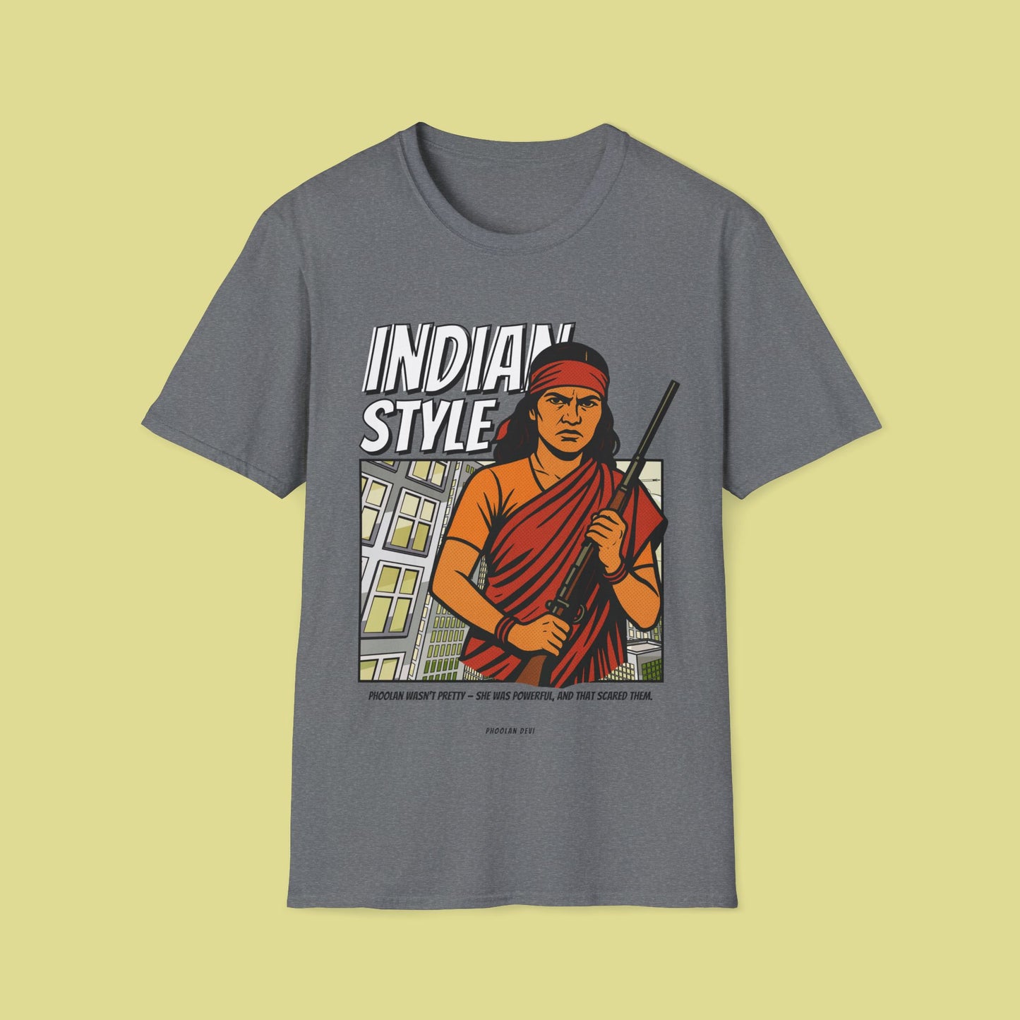 Phoolan Devi Indian Style T-Shirt