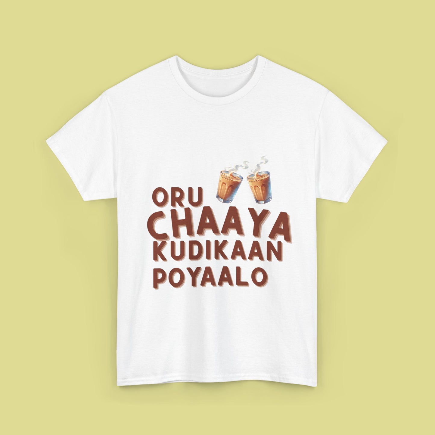 'Oru Chaaya Kudikaan Poyaalo'  T-shirt - Perfect for Tea Lovers