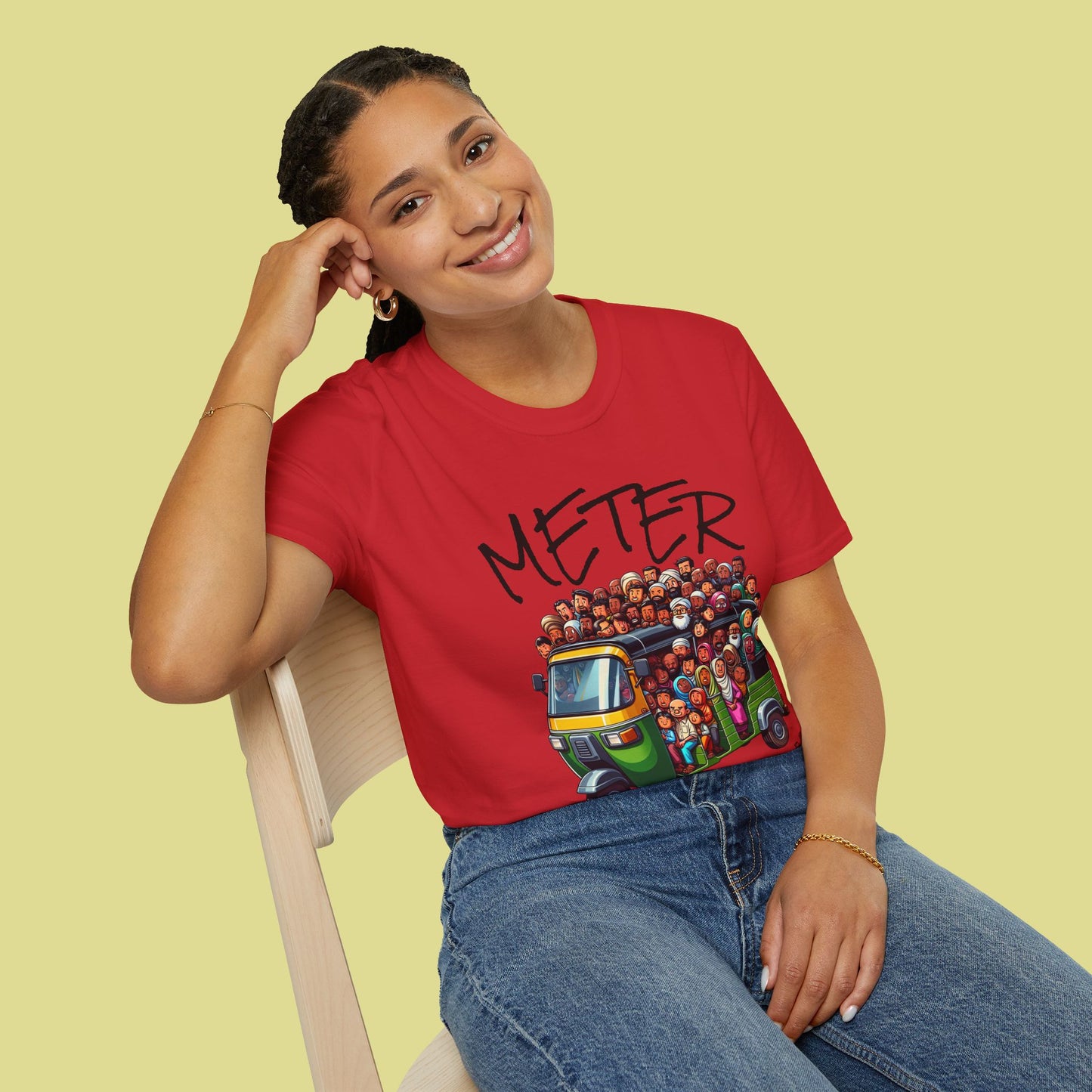 Funny Auto Rickshaw Meter T-Shirt