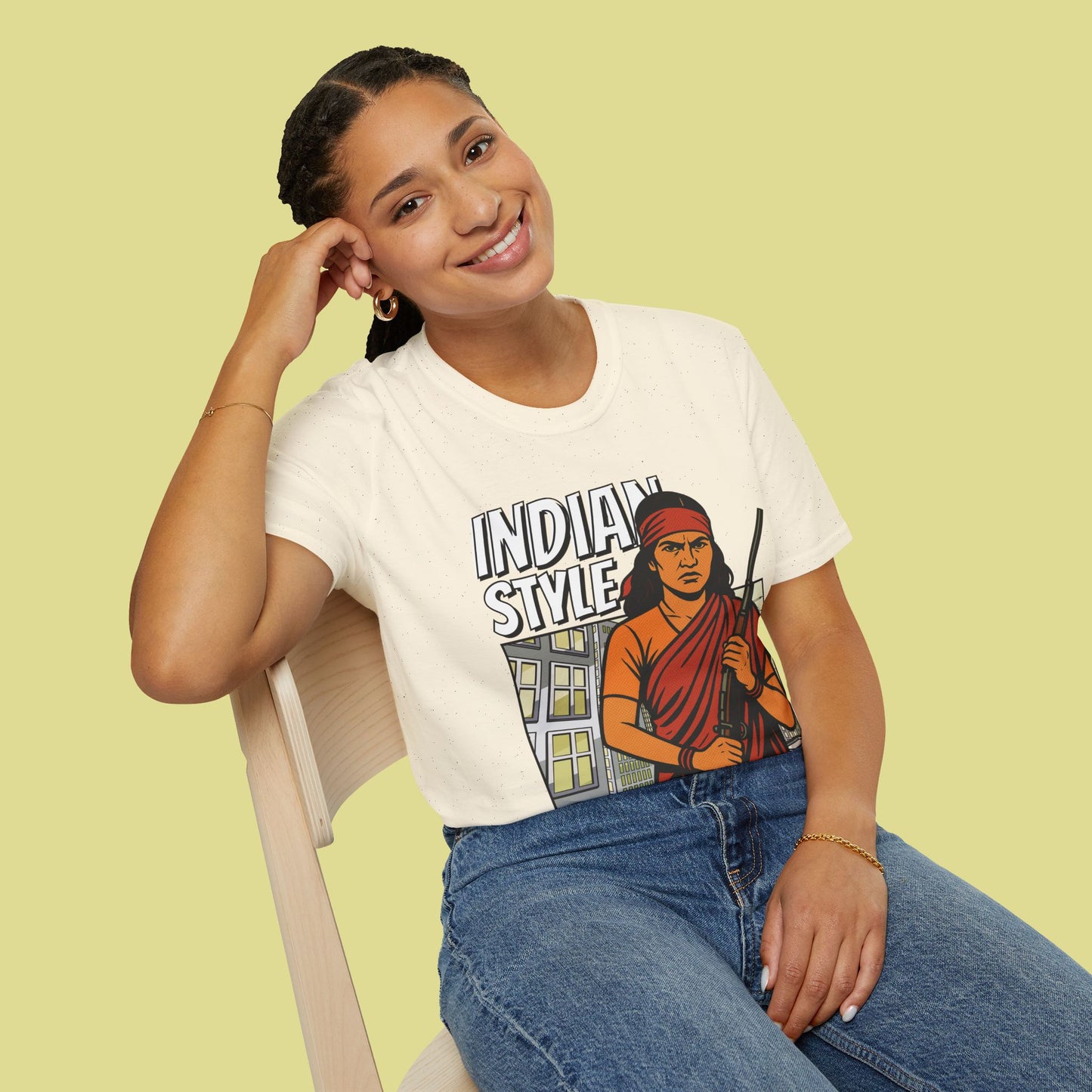 Phoolan Devi Indian Style T-Shirt