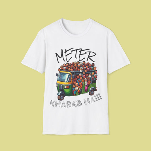 Funny Auto Rickshaw Meter T-Shirt