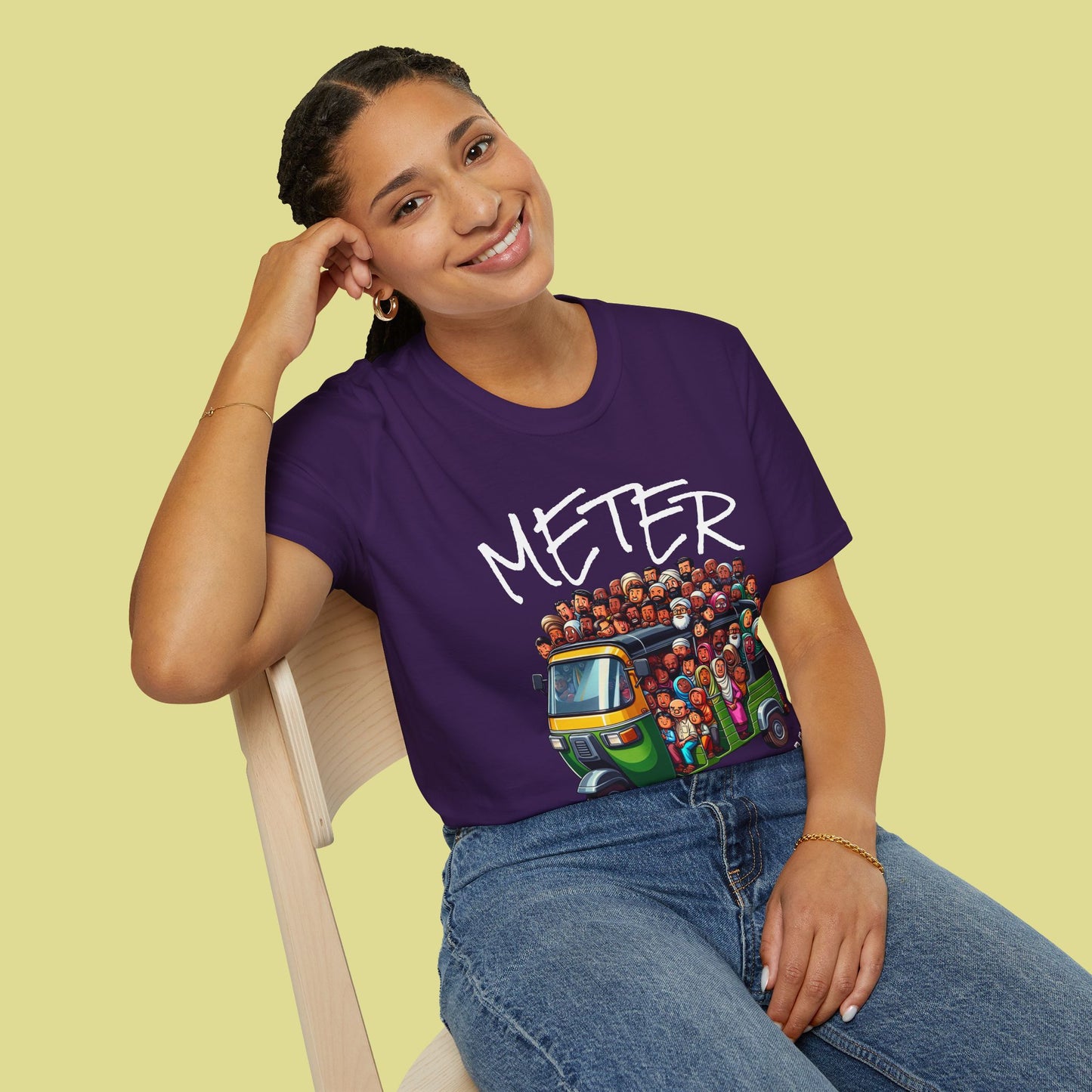 Funny Auto Rickshaw Meter T-Shirt