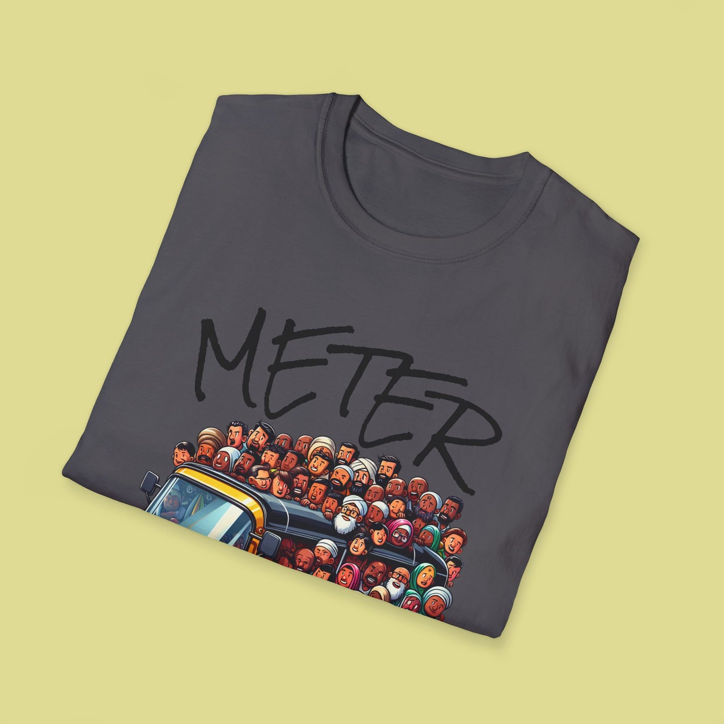 Funny Auto Rickshaw Meter T-Shirt
