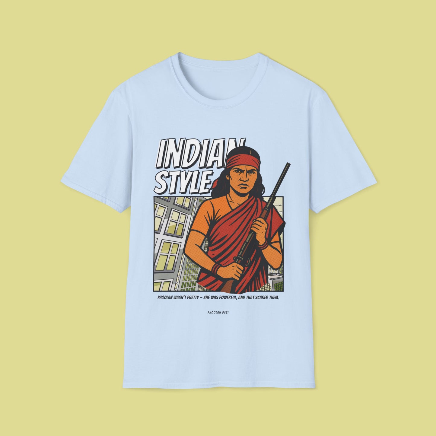 Phoolan Devi Indian Style T-Shirt