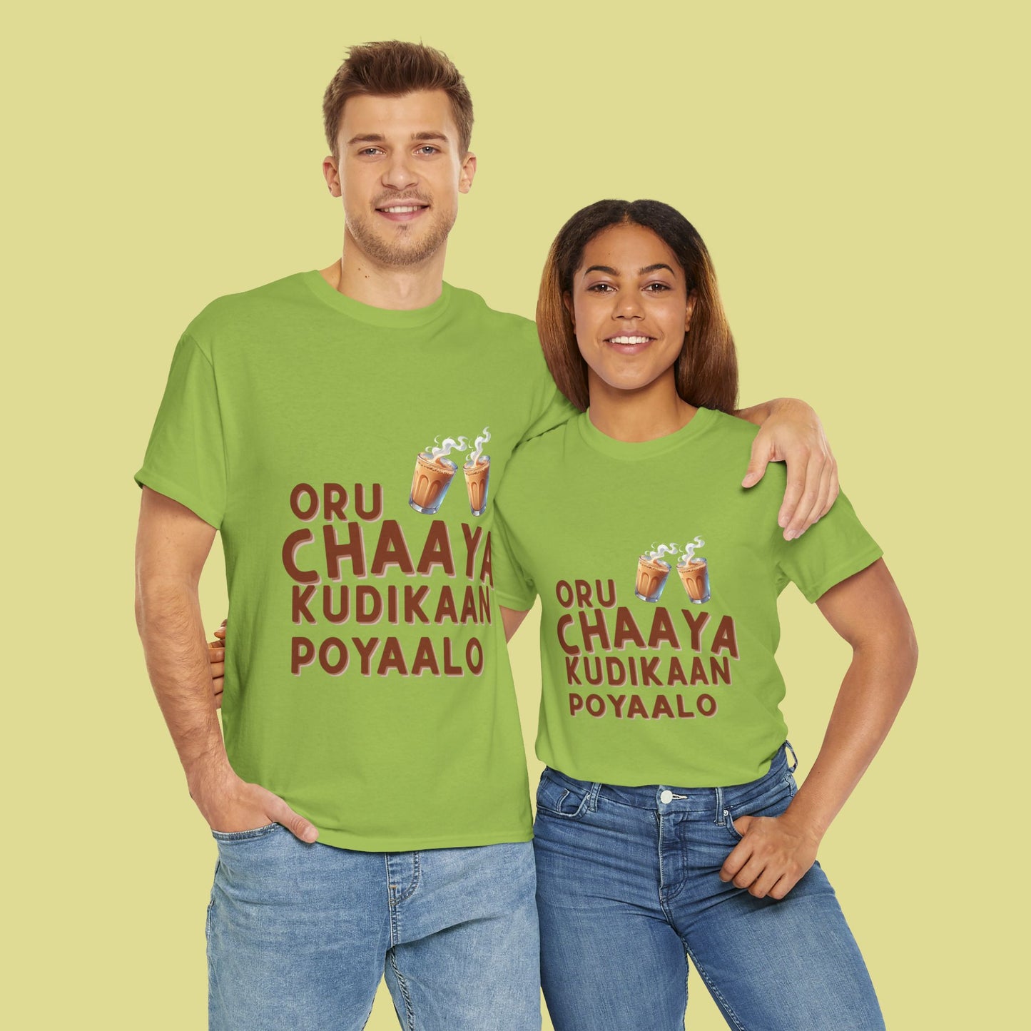 'Oru Chaaya Kudikaan Poyaalo'  T-shirt - Perfect for Tea Lovers