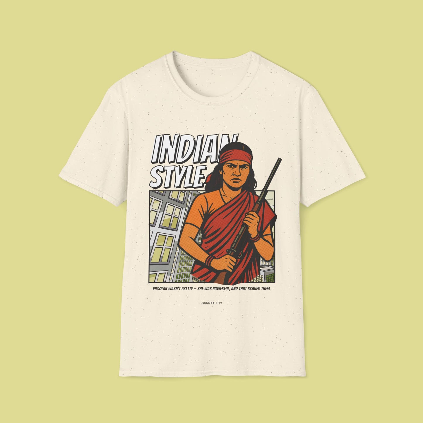 Phoolan Devi Indian Style T-Shirt