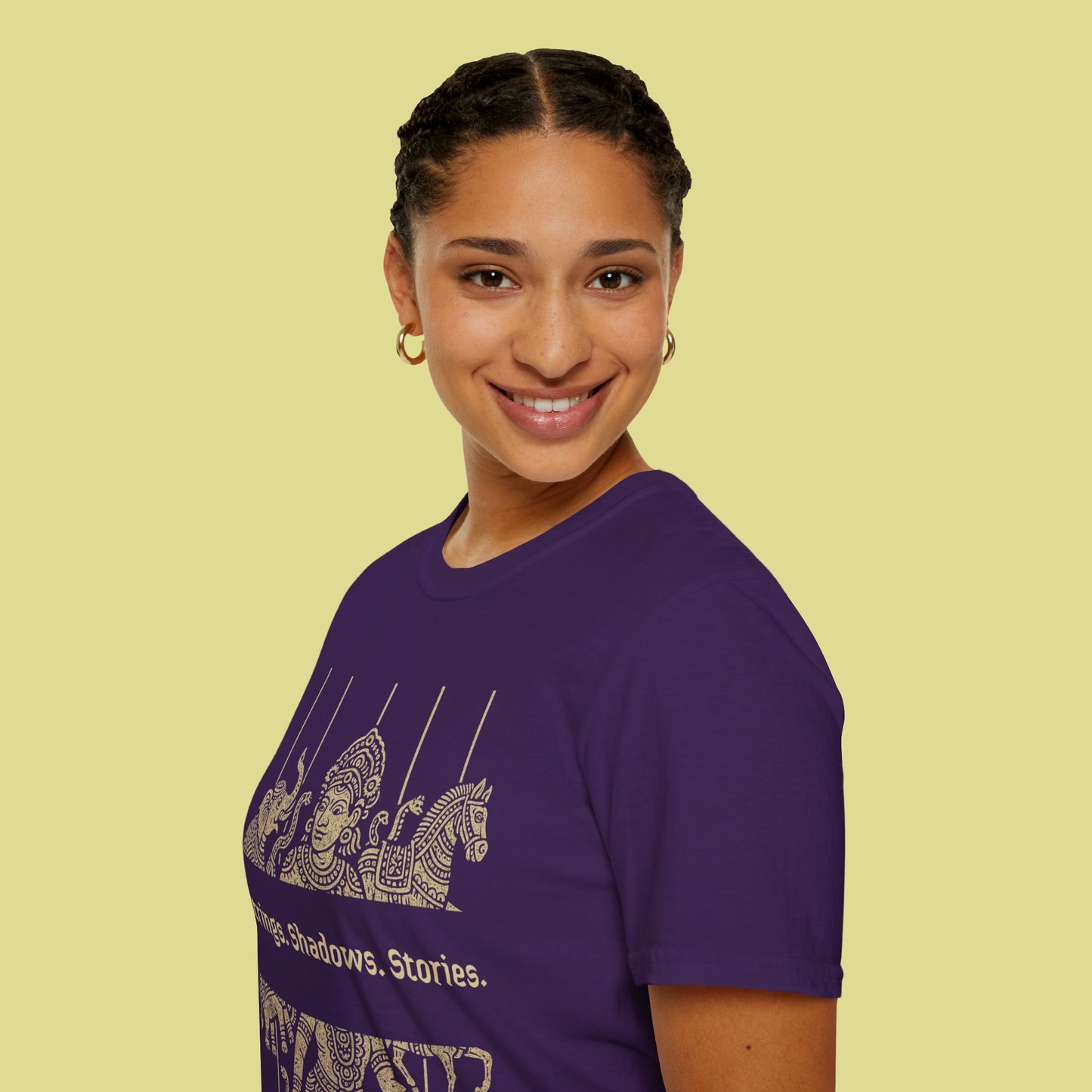 Cultural Graphic T-Shirt – Strings. Shadows. Stories.