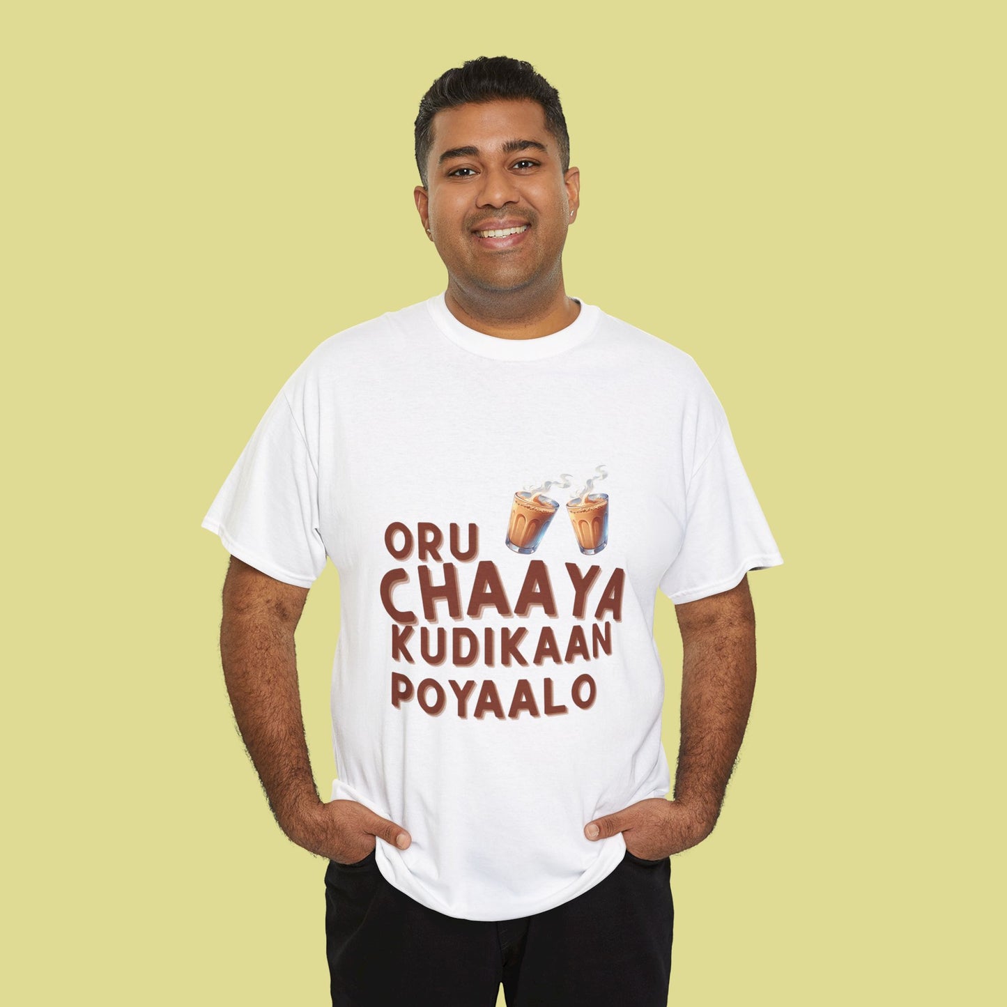 'Oru Chaaya Kudikaan Poyaalo'  T-shirt - Perfect for Tea Lovers