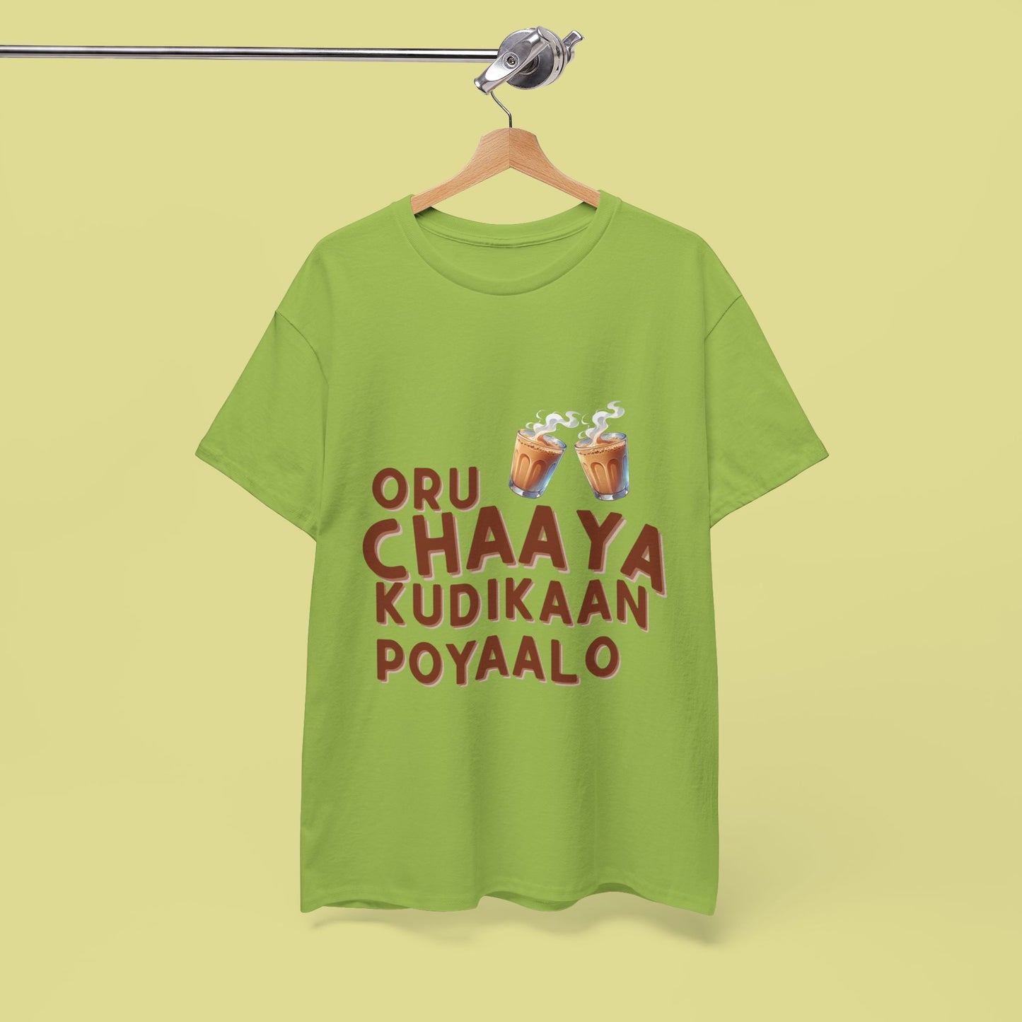 'Oru Chaaya Kudikaan Poyaalo'  T-shirt - Perfect for Tea Lovers