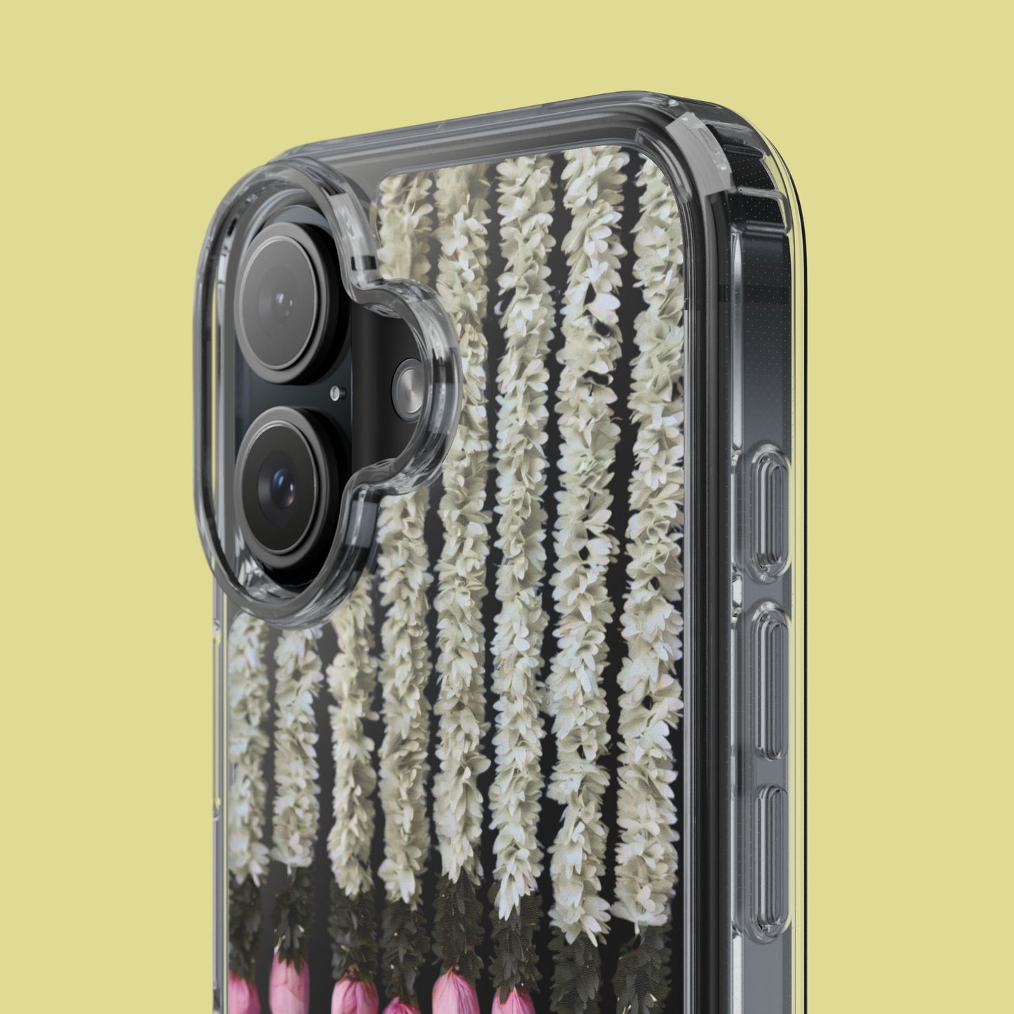 Floral Clear Phone Case - Elegant Flower Design for Spring