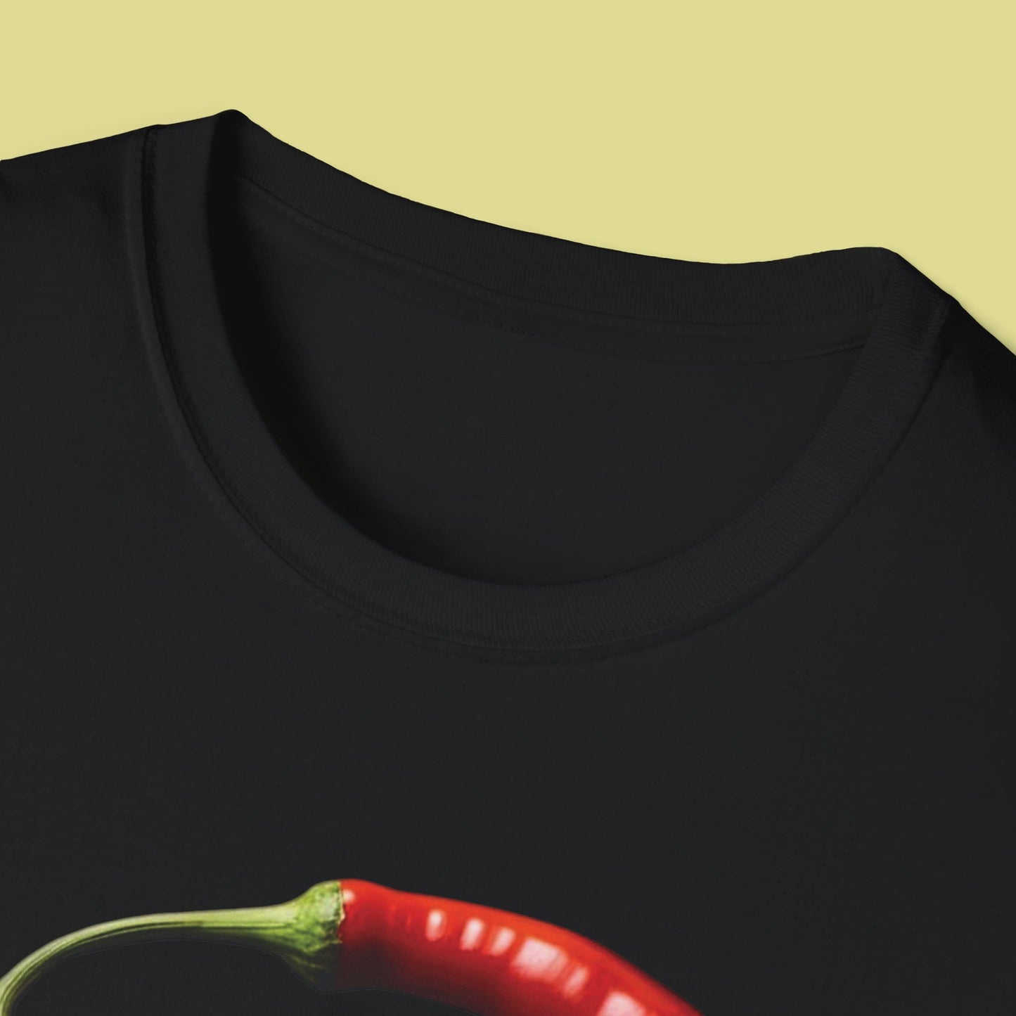 Spicy T-Shirt - Bold Chili Design in Hindi