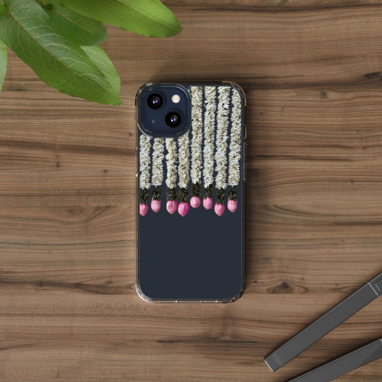 Floral Clear Phone Case - Elegant Flower Design for Spring