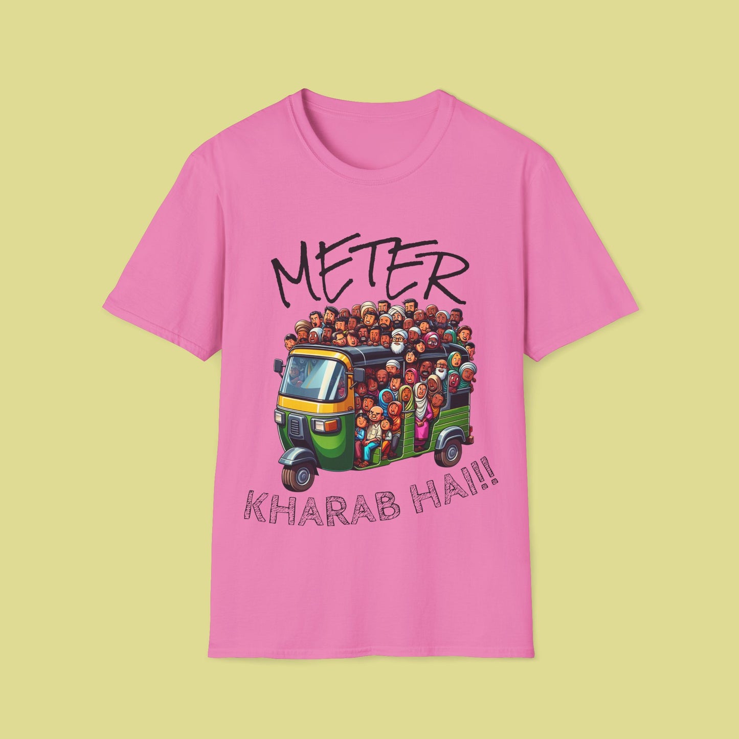 Funny Auto Rickshaw Meter T-Shirt