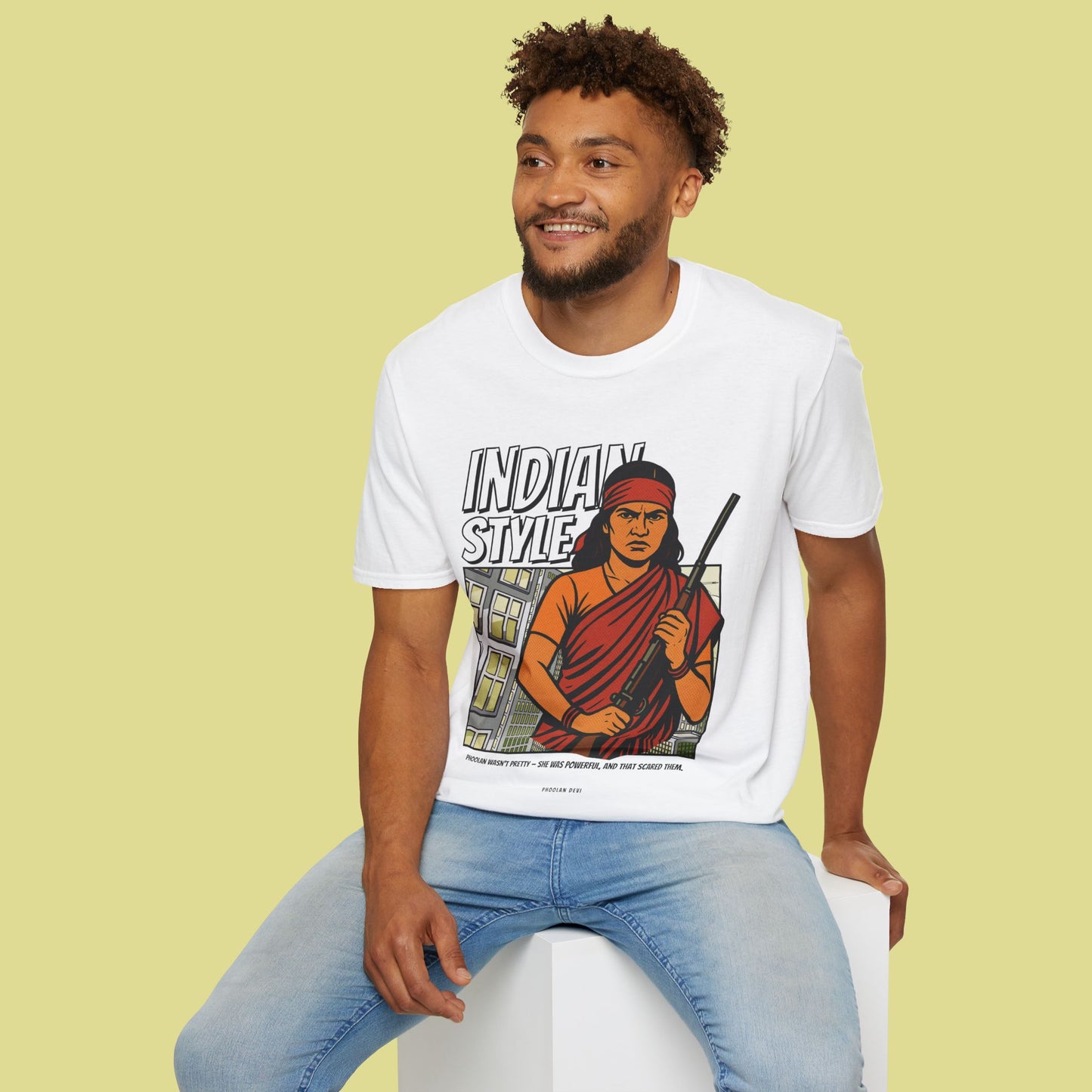 Phoolan Devi Indian Style T-Shirt