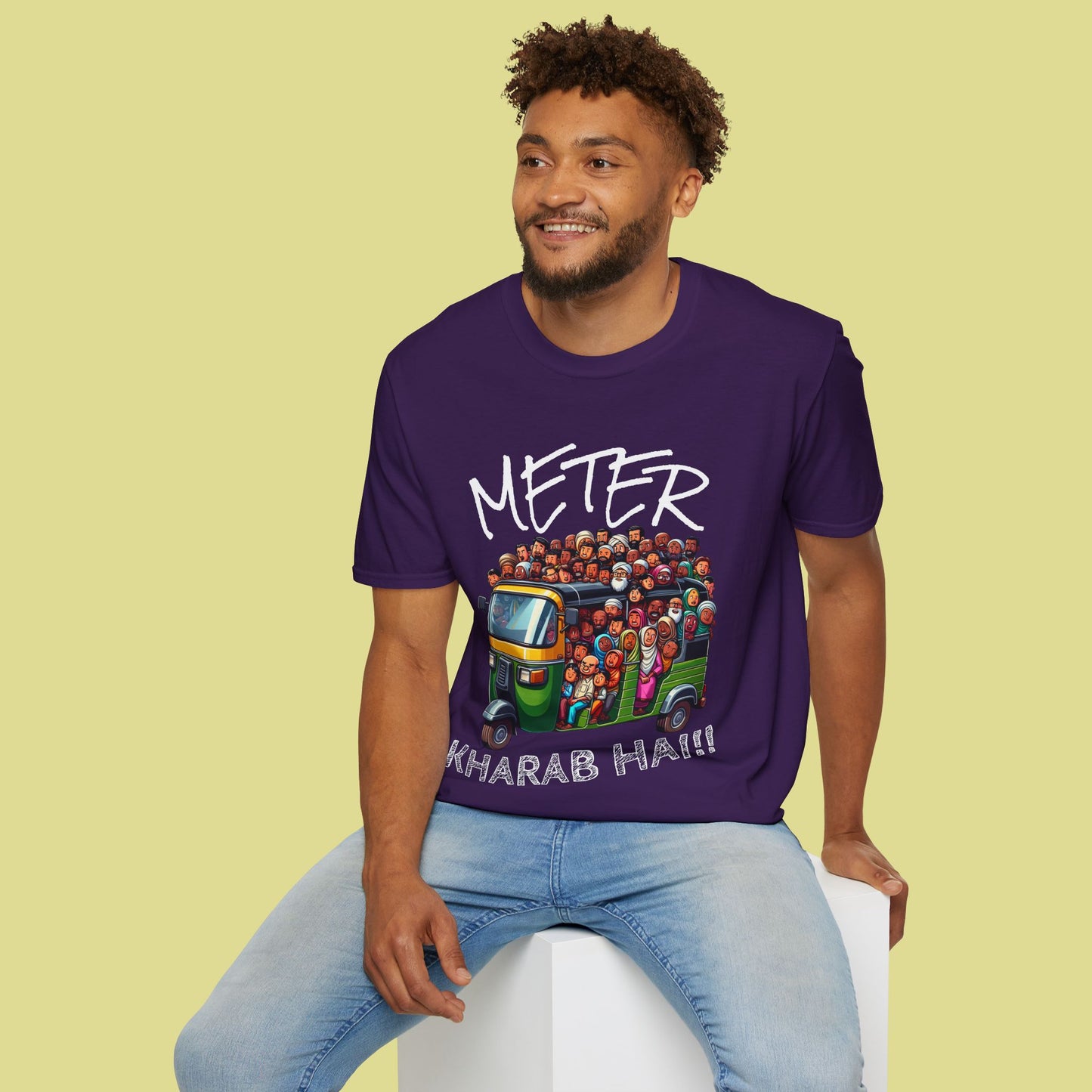 Funny Auto Rickshaw Meter T-Shirt