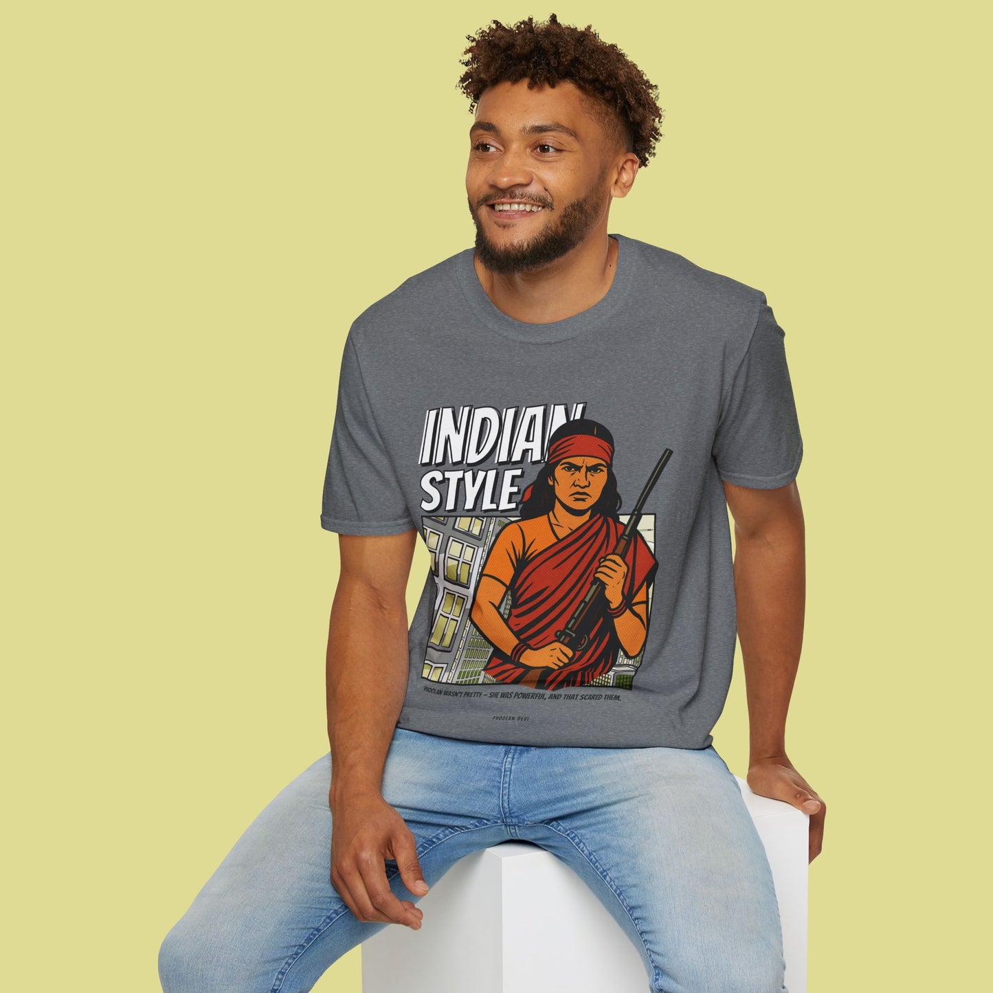 Phoolan Devi Indian Style T-Shirt