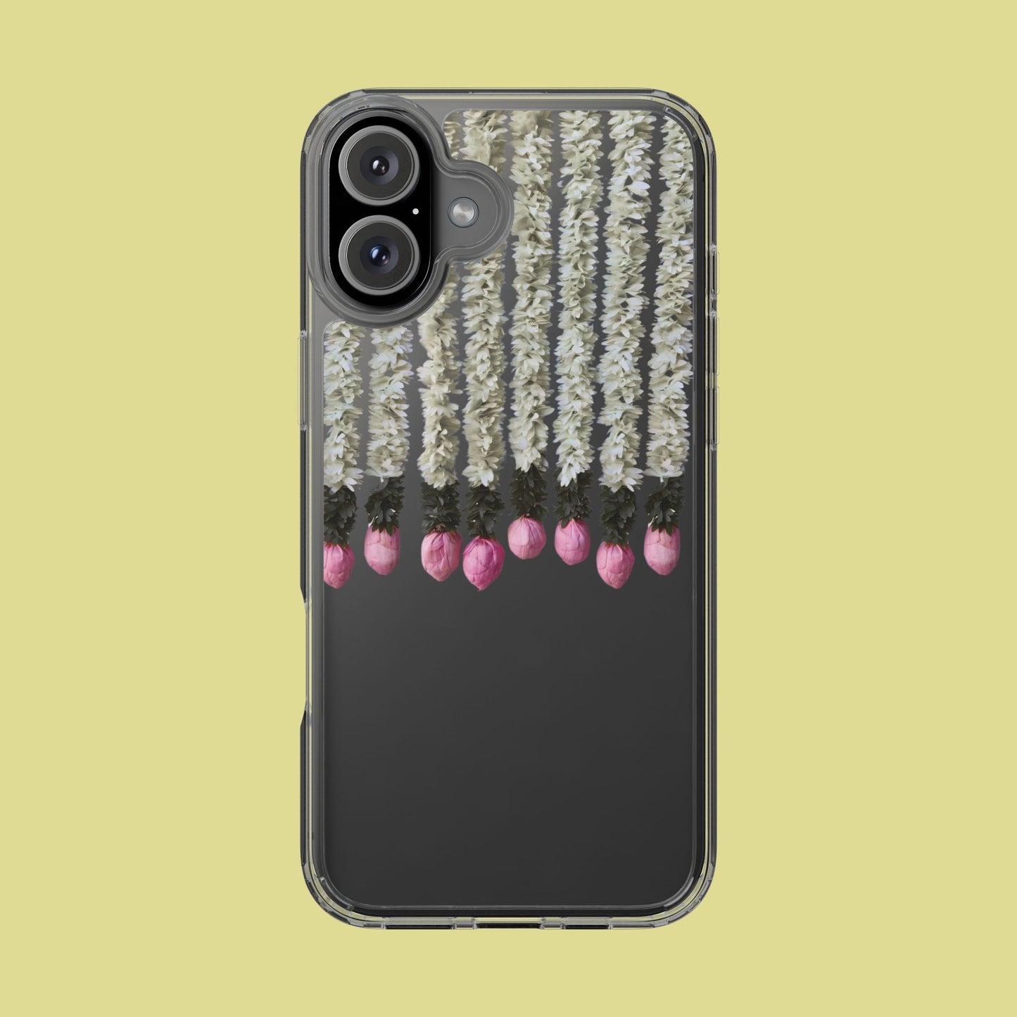 Floral Clear Phone Case - Elegant Flower Design for Spring