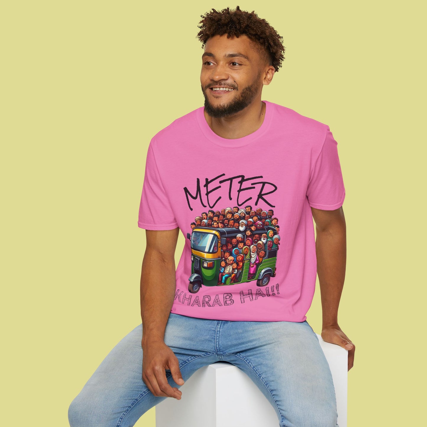 Funny Auto Rickshaw Meter T-Shirt
