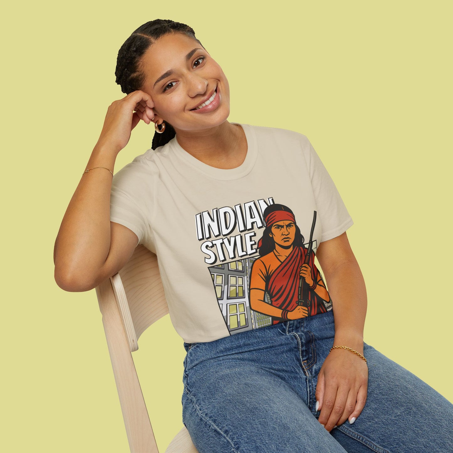 Phoolan Devi Indian Style T-Shirt